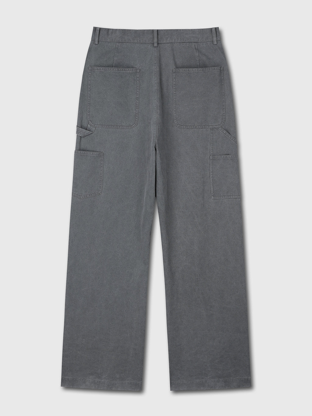Tonywack - Washed Cotton Wide-Leg Work Pants (Rhino) product image 8 | TRAB K-Fashion Australia