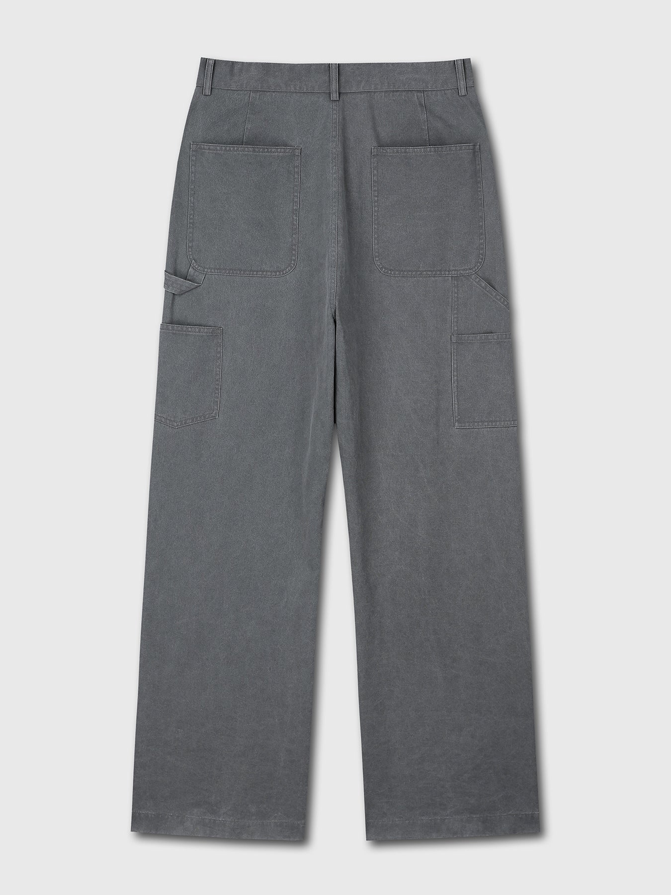 Tonywack - Washed Cotton Wide-Leg Work Pants (Rhino) product image 8 | TRAB K-Fashion Australia