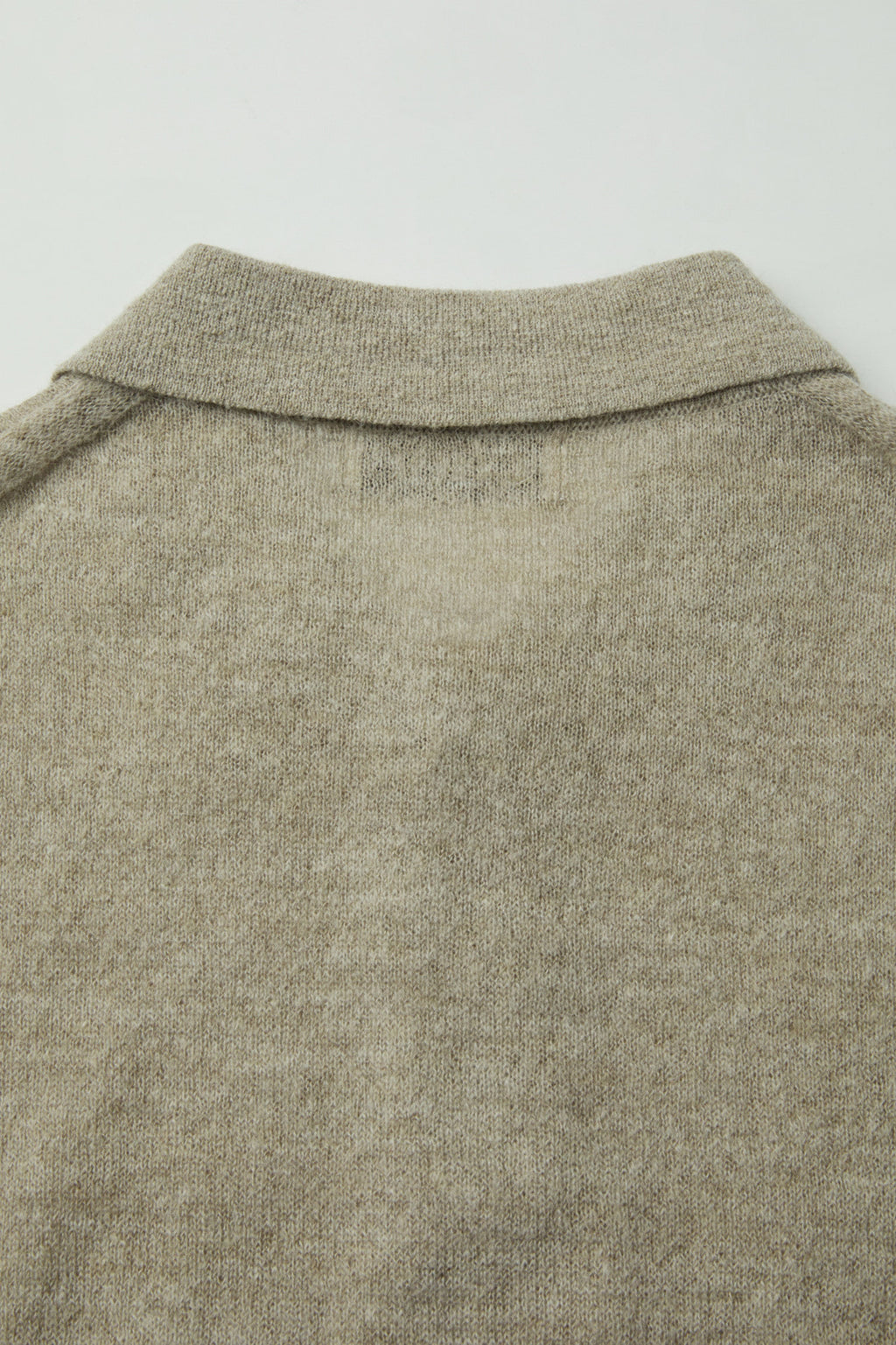 Coor - Haily Alpaca Blend Polo Knit (Melange Beige) product image 6 | TRAB K-Fashion Australia