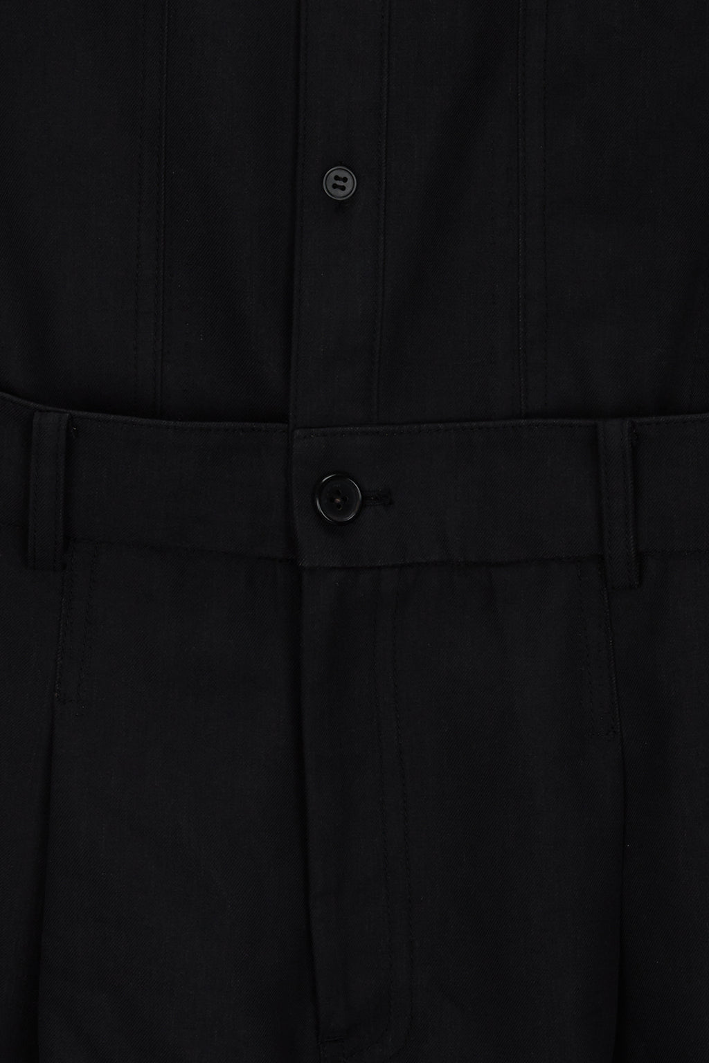 Matin Kim - Utility Button Up Jumpsuit (Black) product image 5 | TRAB K-Fashion Australia