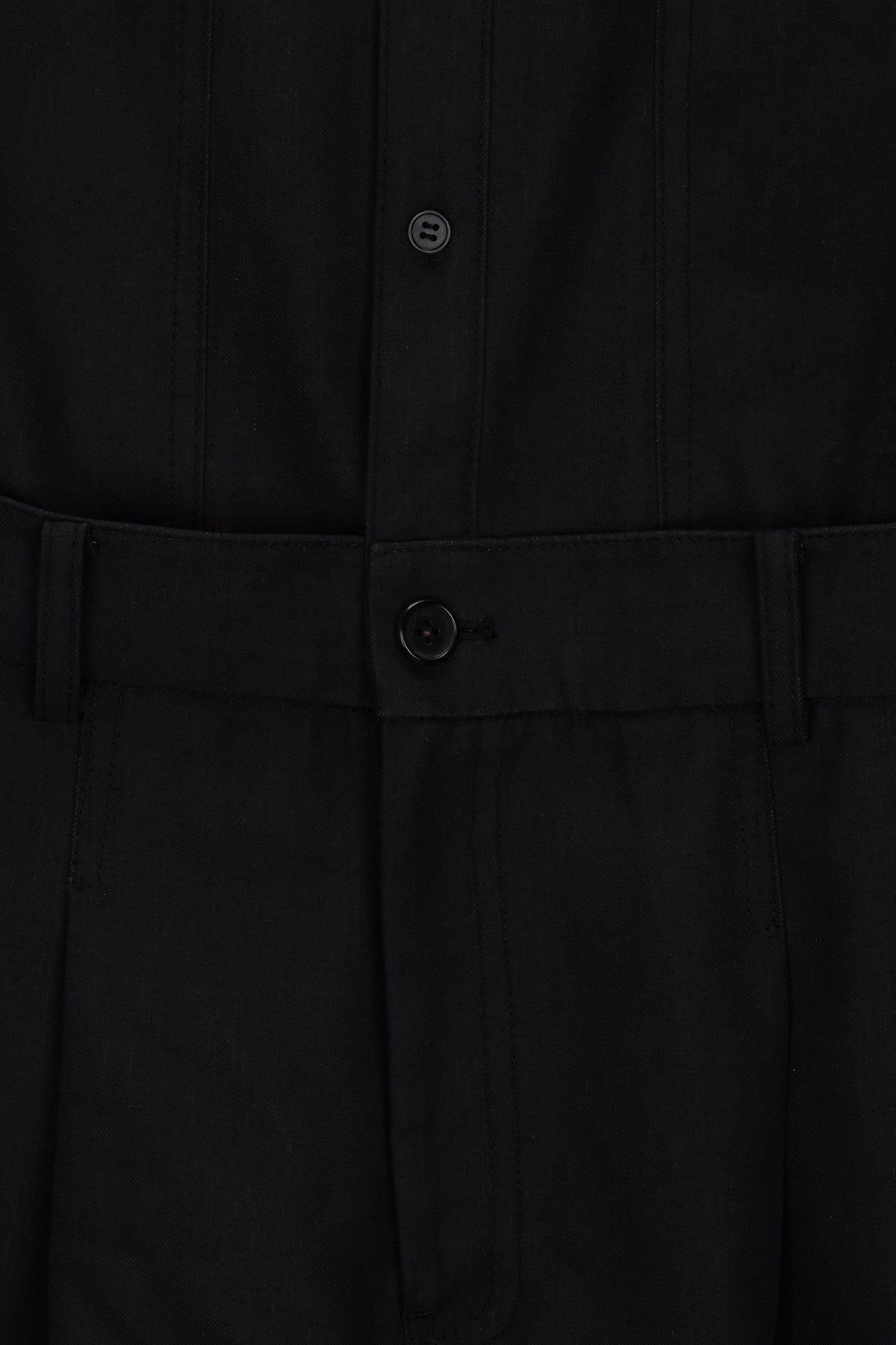 Matin Kim - Utility Button Up Jumpsuit (Black) product image 5 | TRAB K-Fashion Australia