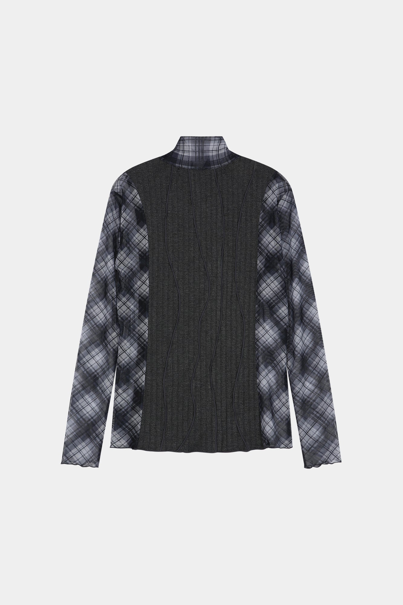 Andersson Bell - Layered Frame 001 Printed T-Shirt (charcoal) (Charcoal) product image 10 | TRAB K-Fashion Australia