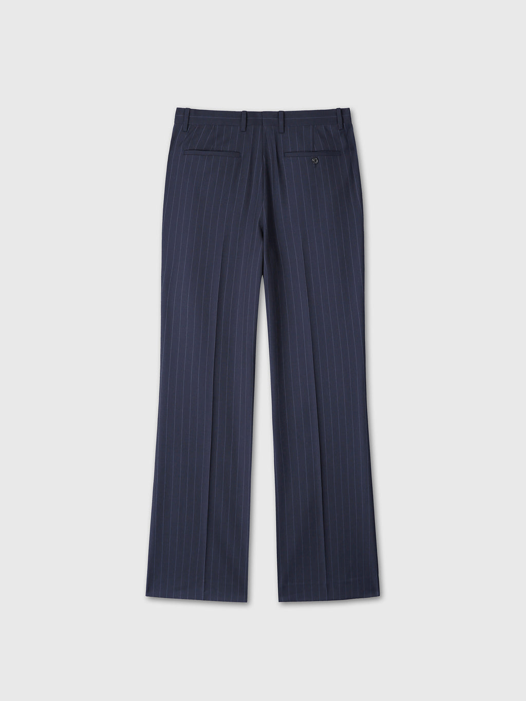 Tonywack - Tropical Wool Flared Trousers (Navy Stripe) product image 10 | TRAB K-Fashion Australia