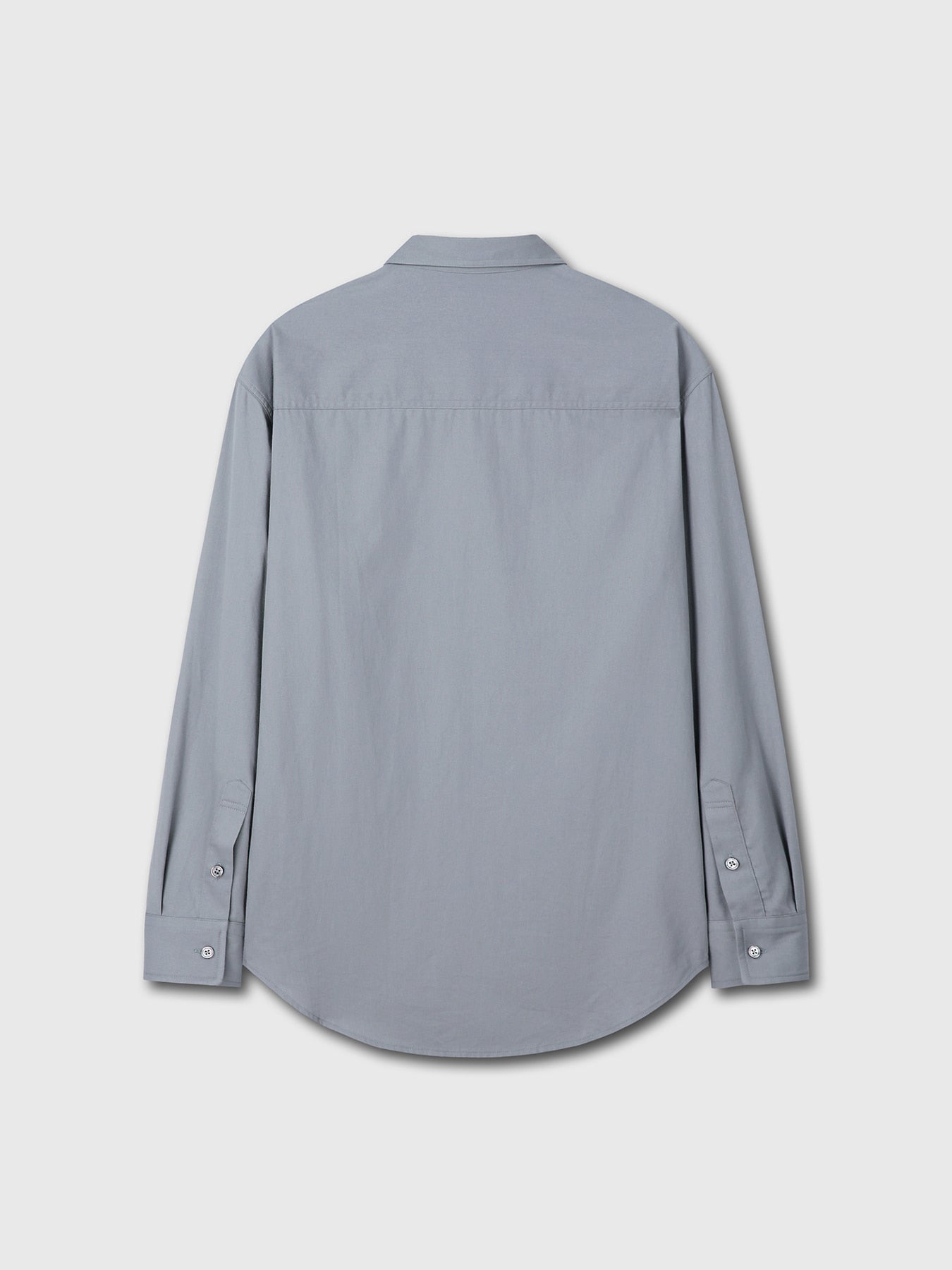 Tonywack - Sand-Washed Cotton Officer Shirt (Pale Blue) product image 7 | TRAB K-Fashion Australia