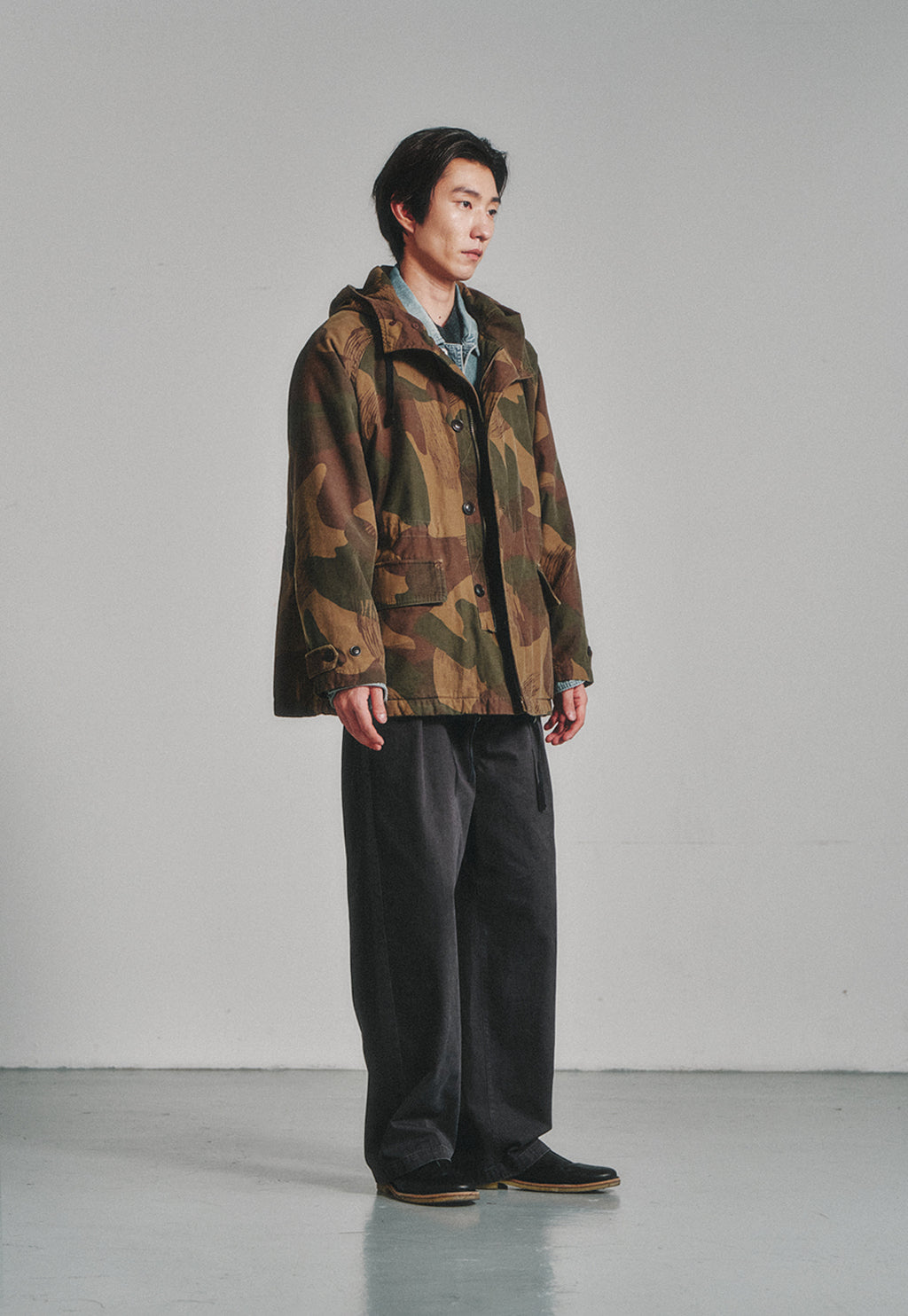 Art if acts - Camo Mil Parka (UK Brushstroke Wood) product image 3 | TRAB K-Fashion Australia