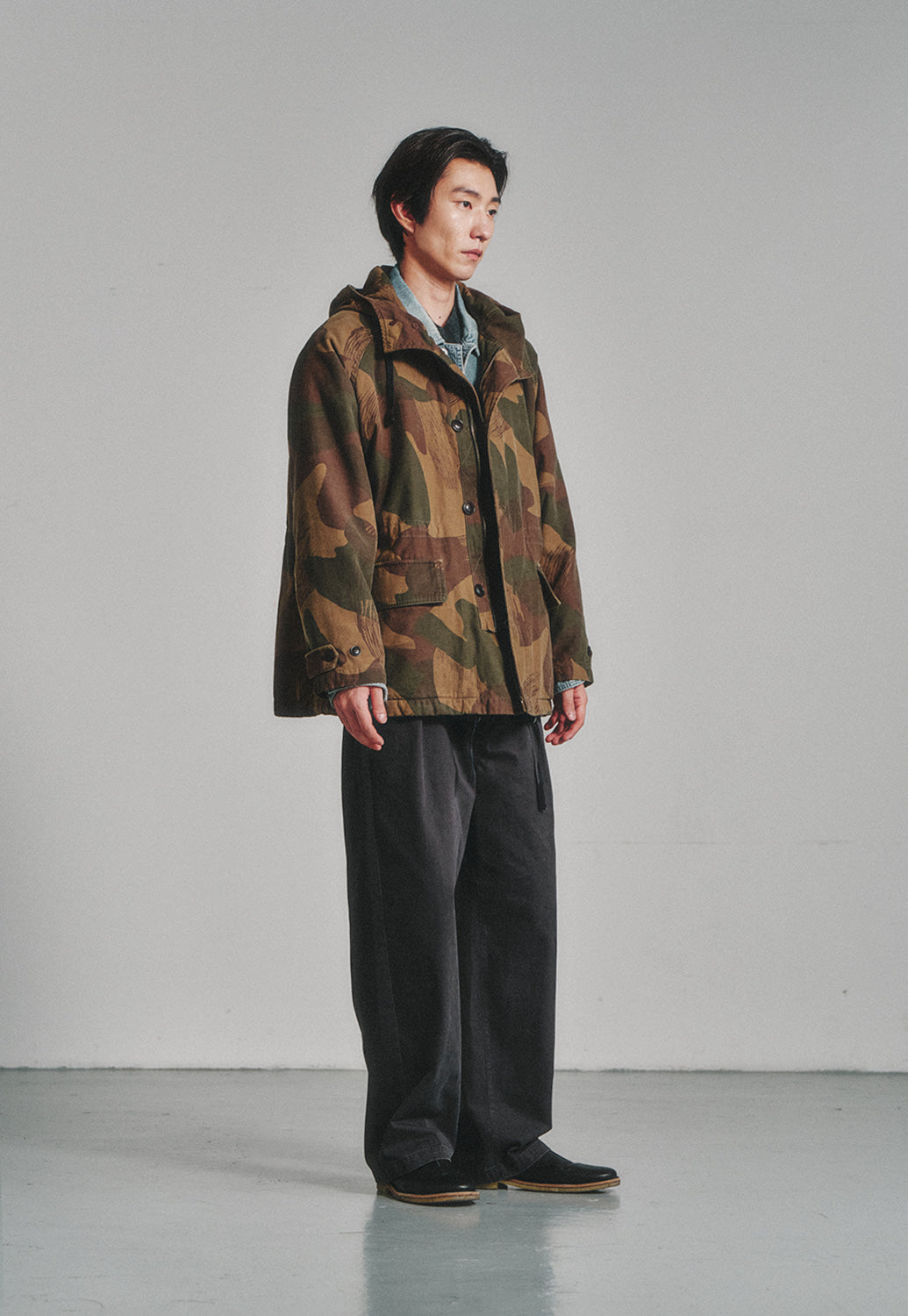 Art if acts - Camo Mil Parka (UK Brushstroke Wood) product image 3 | TRAB K-Fashion Australia
