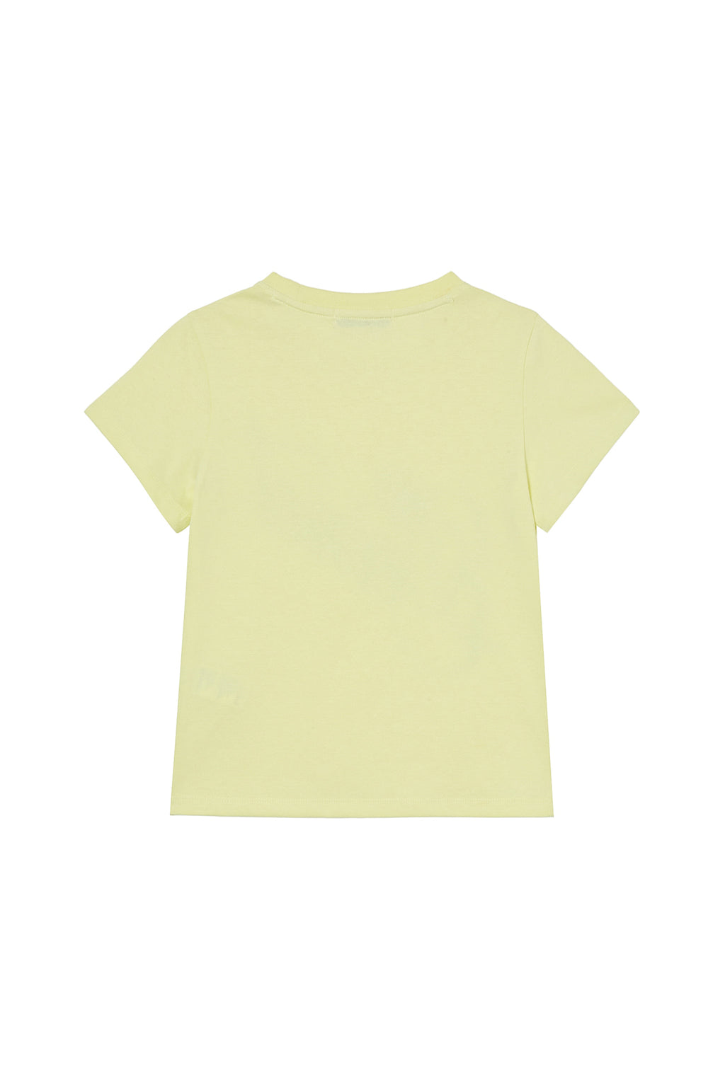 Deinet - Rose Typo Graphic T-Shirt (Light Yellow) product image 10 | TRAB K-Fashion Australia