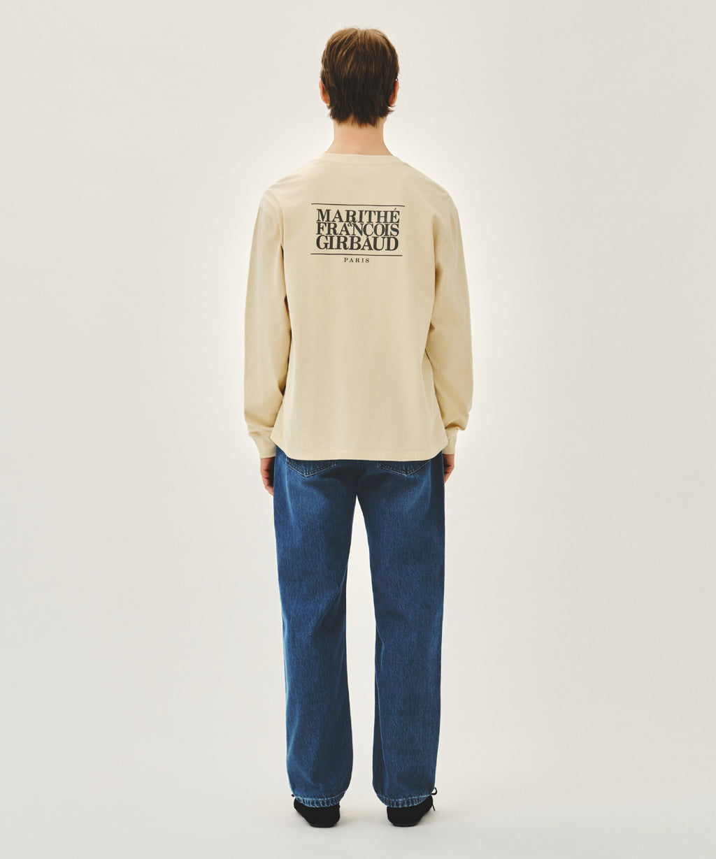 Marithe & Francois Girbaud - New M Slim Straight Denim Pants (Blue) product image 5 | TRAB K-Fashion Australia