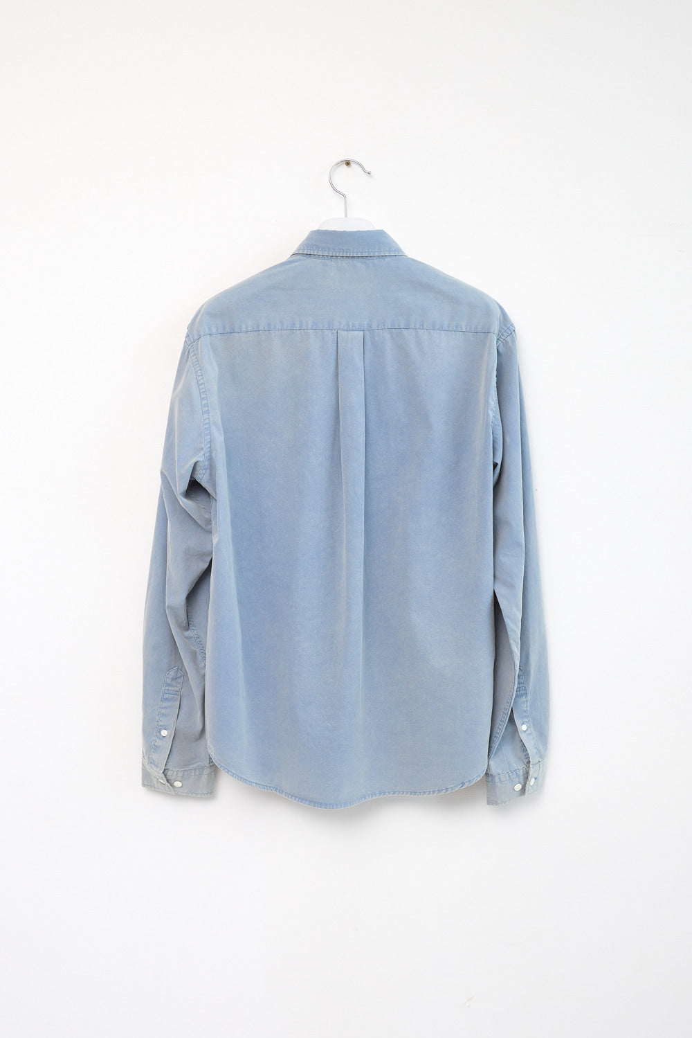 Hatchingroom - Out Button Shirt Bleached (Sax) product image 2 | TRAB K-Fashion Australia