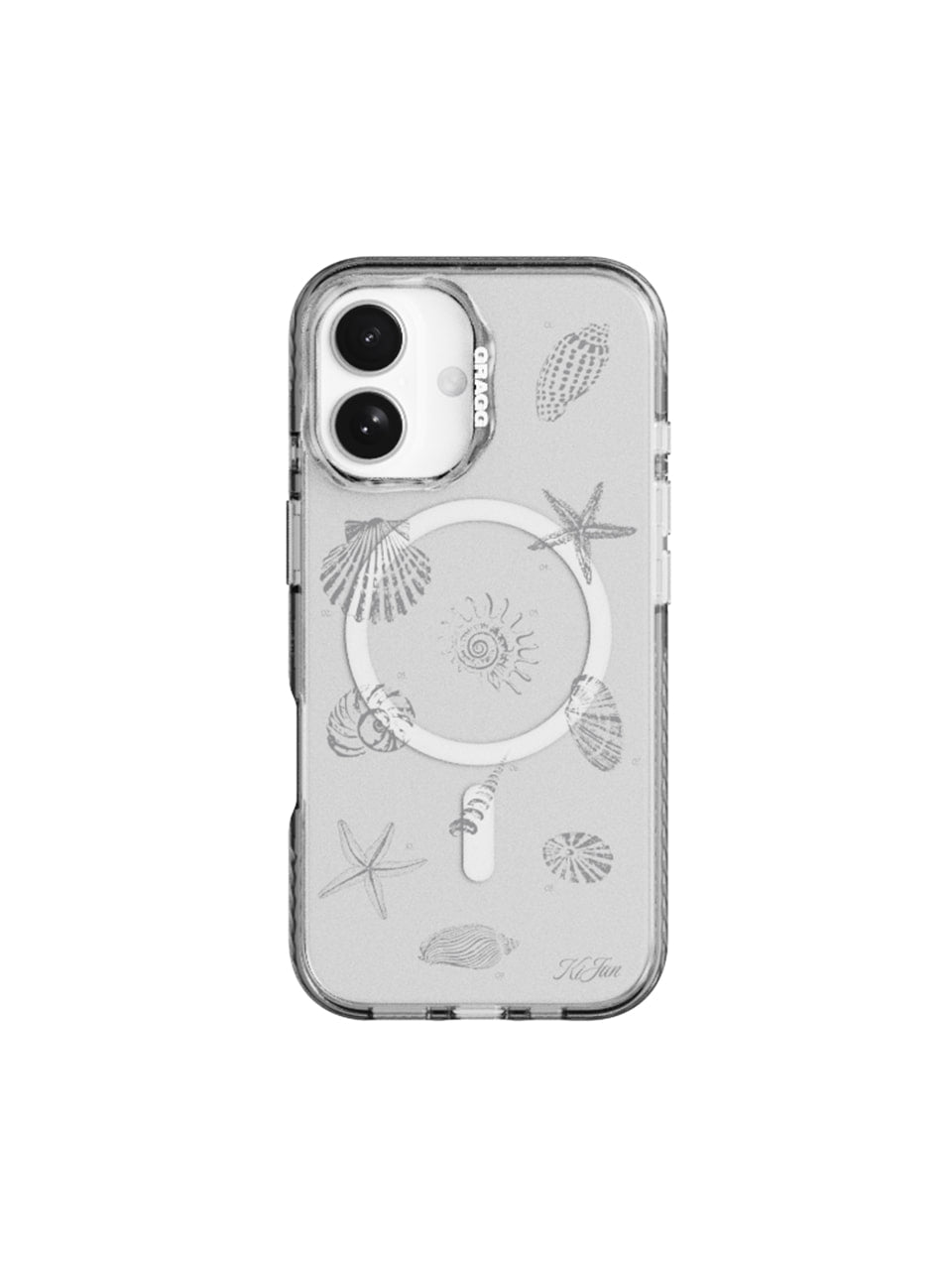 Kijun - MAGSAFE LAYERS FRAME CASE CLEAR BLACK FRIENDS OF THE SEA product image 3 | TRAB K-Fashion Australia