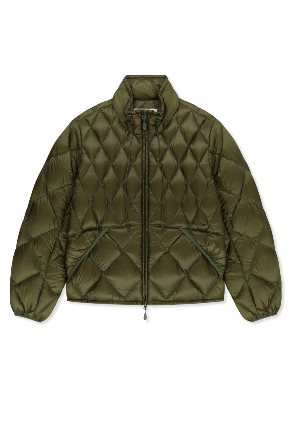 Matin Kim - Mix Quilted Light Down Jumper (Khaki) product image 13 | TRAB K-Fashion Australia