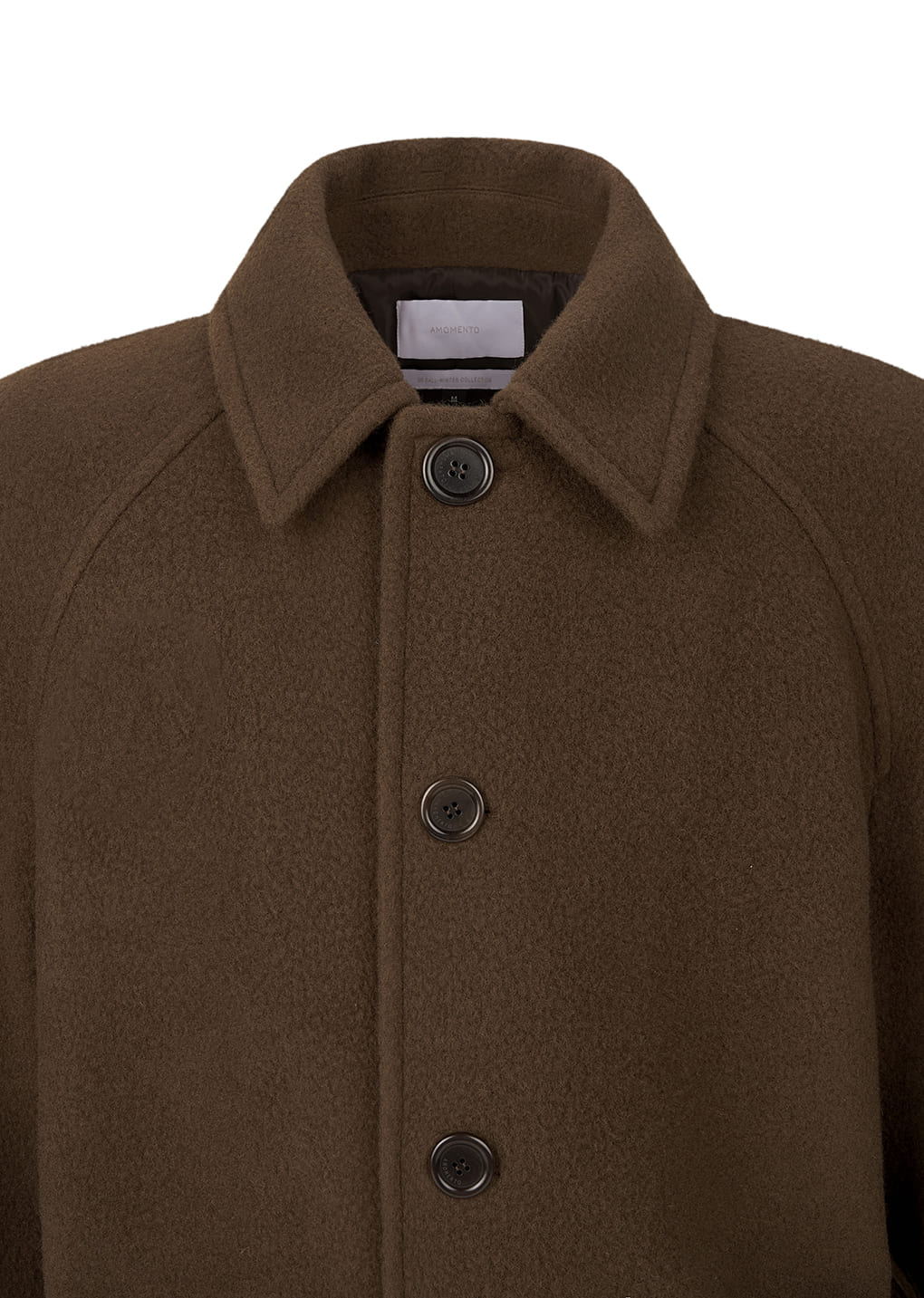 Amomento - men's raglan coat (Brown) product image 7 | TRAB K-Fashion Australia