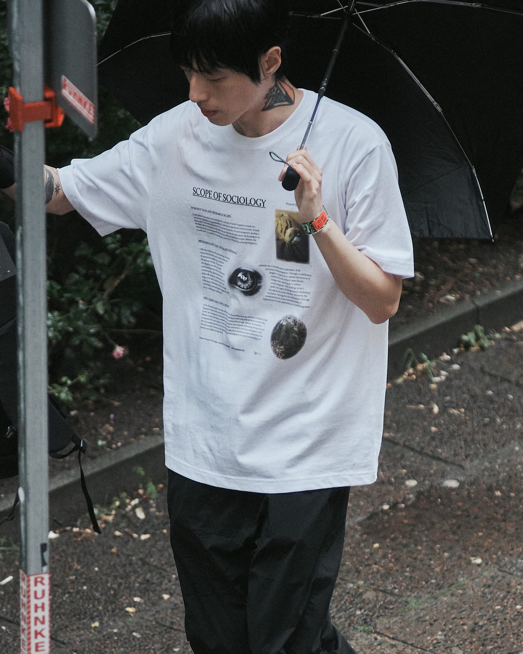 San San Gear - Scope Thesis T-Shirt White product image 5 | TRAB K-Fashion Australia
