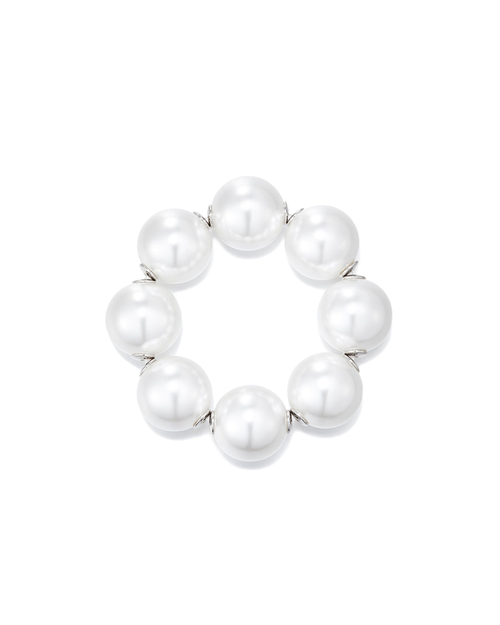 Numbering - Oversized Pearl Elastic Bracelet #9908 product image 4 | TRAB K-Fashion Australia
