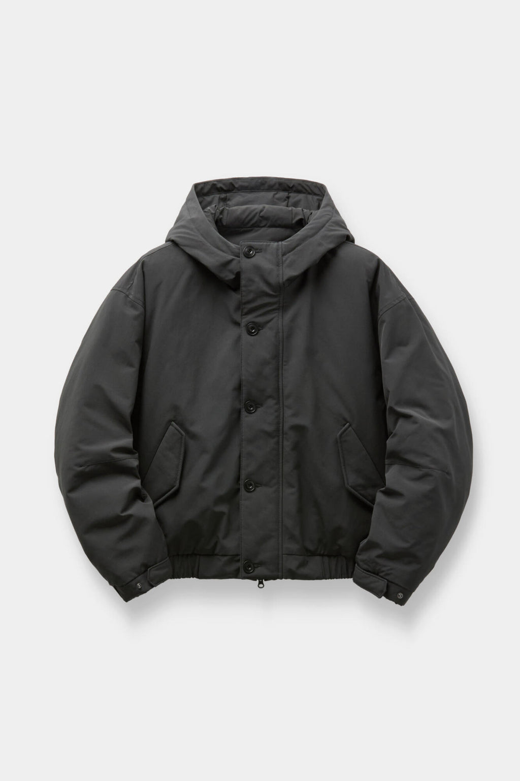 Coor - Button Duck Down Flight Bomber (Charcoal) product image 1 | TRAB K-Fashion Australia