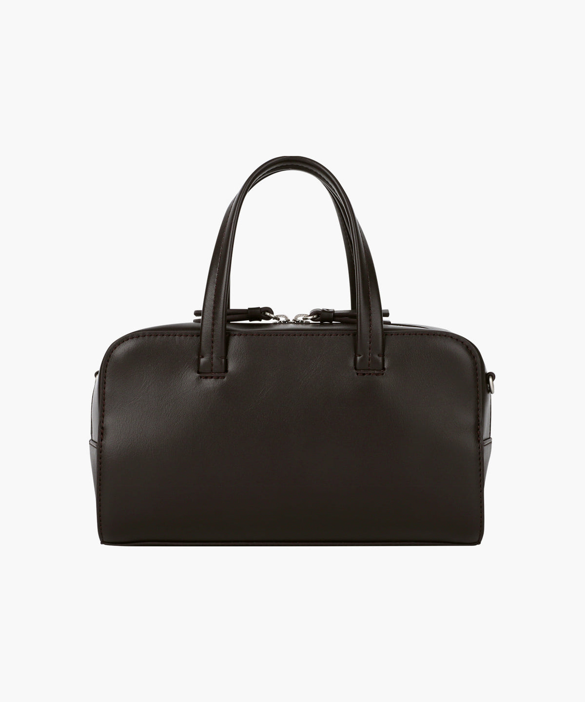 Marithe & Francois Girbaud - Classic Logo Square Cross Bag (Dark Brown) product image 3 | TRAB K-Fashion Australia