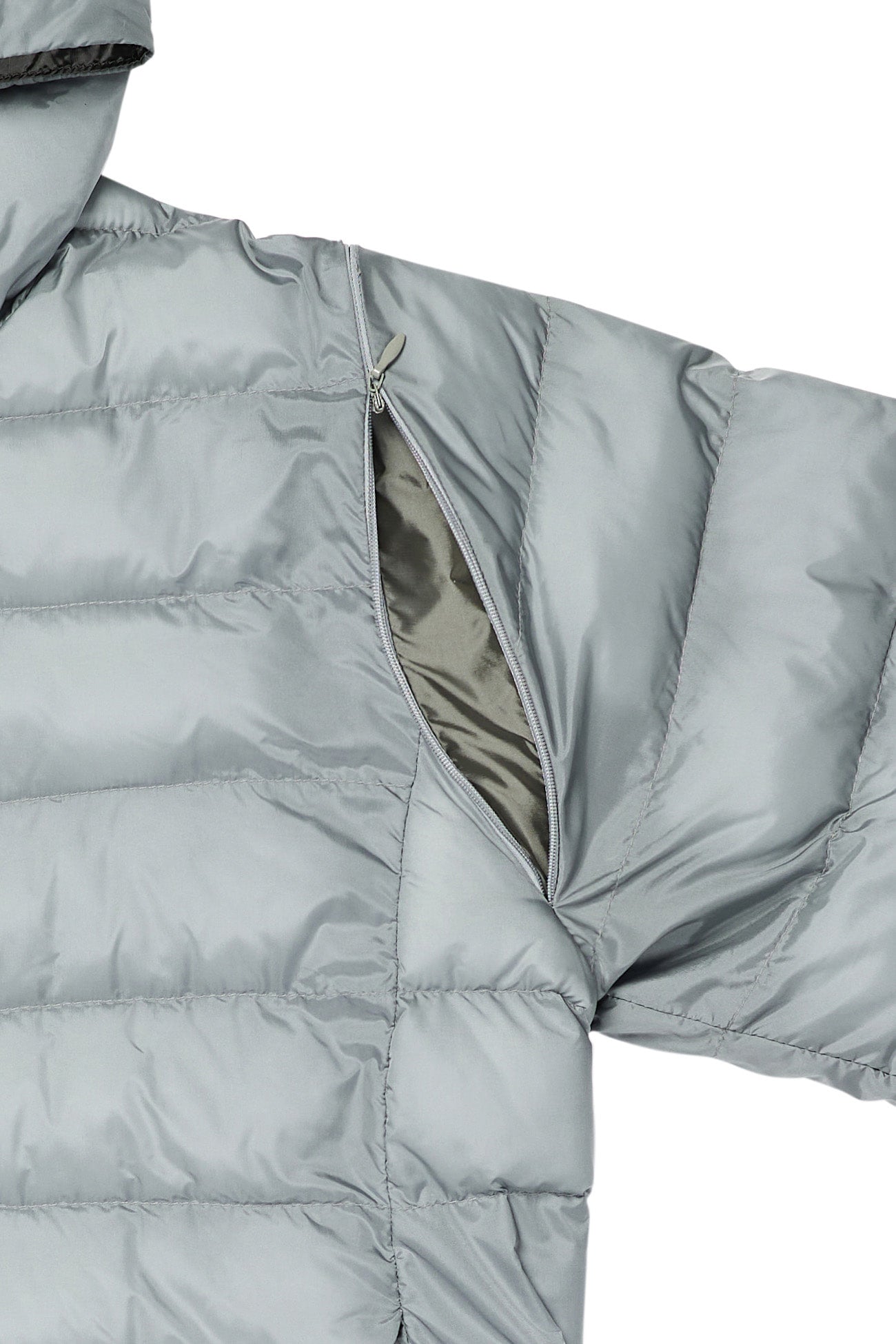 Deinet - Point Wellon Hooded Jacket (Silver) product image 17 | TRAB K-Fashion Australia