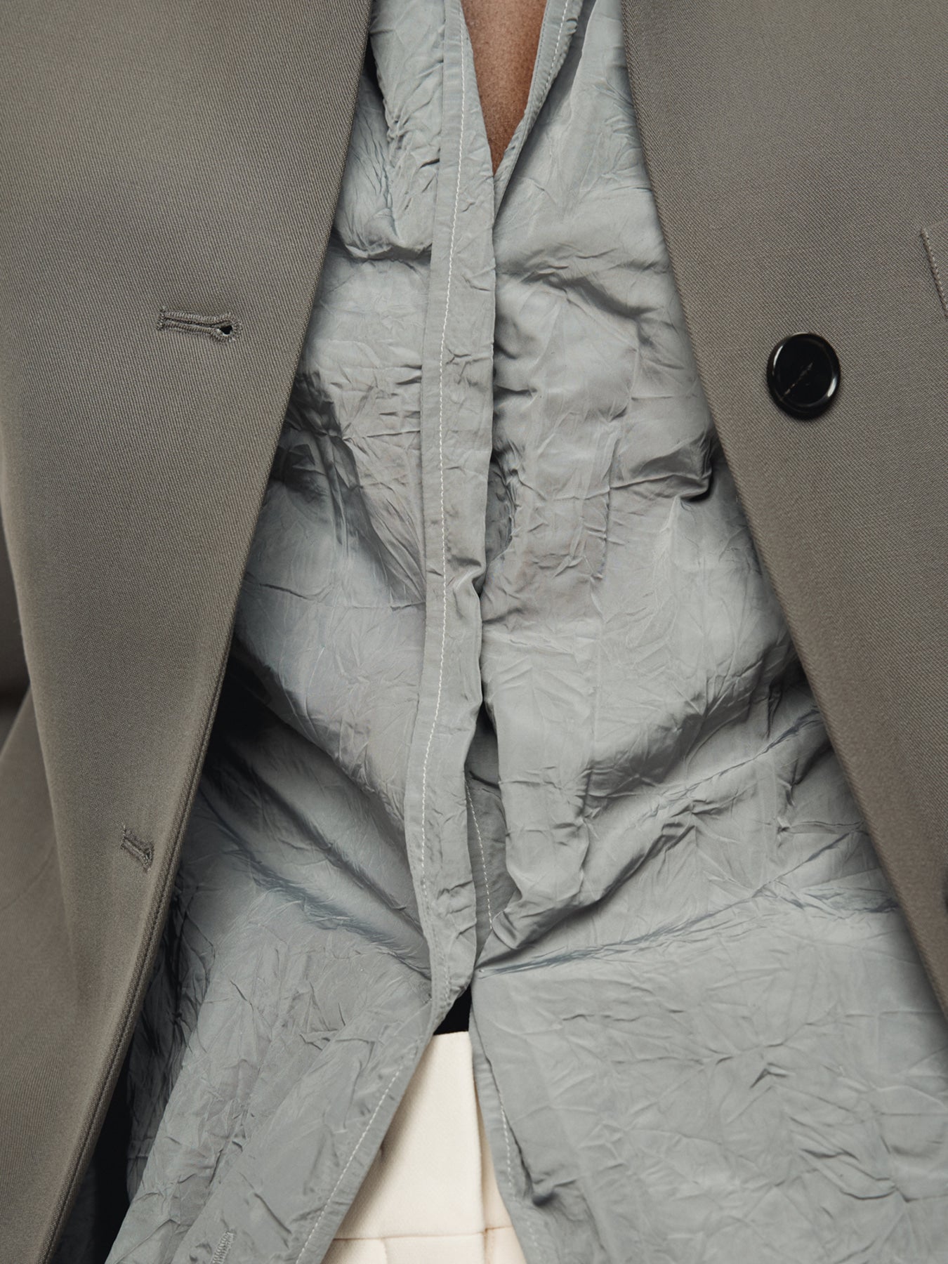 Recto - Whole Crease Blouse (Stone Grey) product image 8 | TRAB K-Fashion Australia