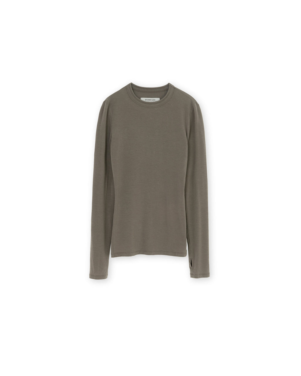 Brownyard - Seethrough Long Sleeve (Brown) product image 3 | TRAB K-Fashion Australia