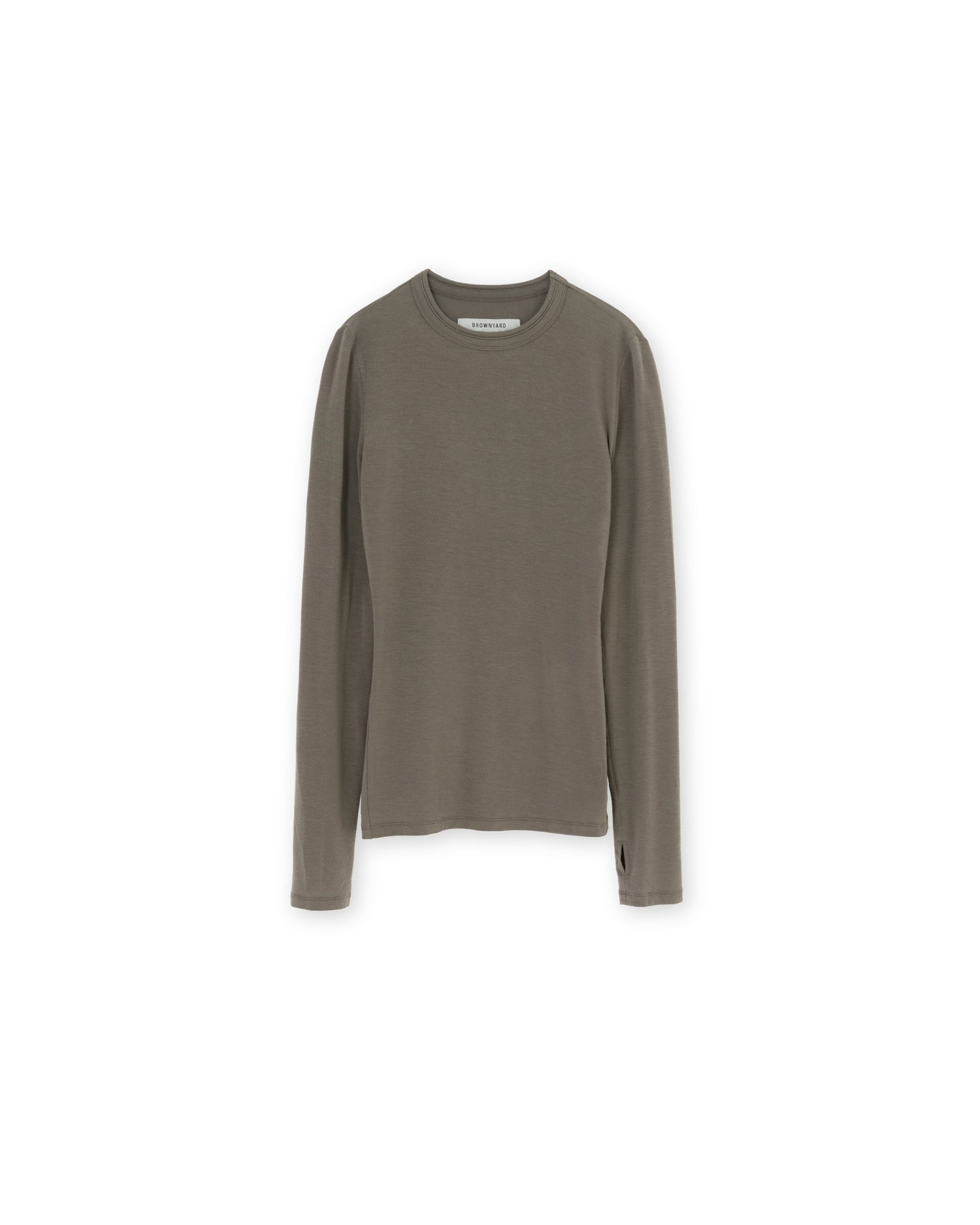 Brownyard - Seethrough Long Sleeve (Brown) product image 3 | TRAB K-Fashion Australia
