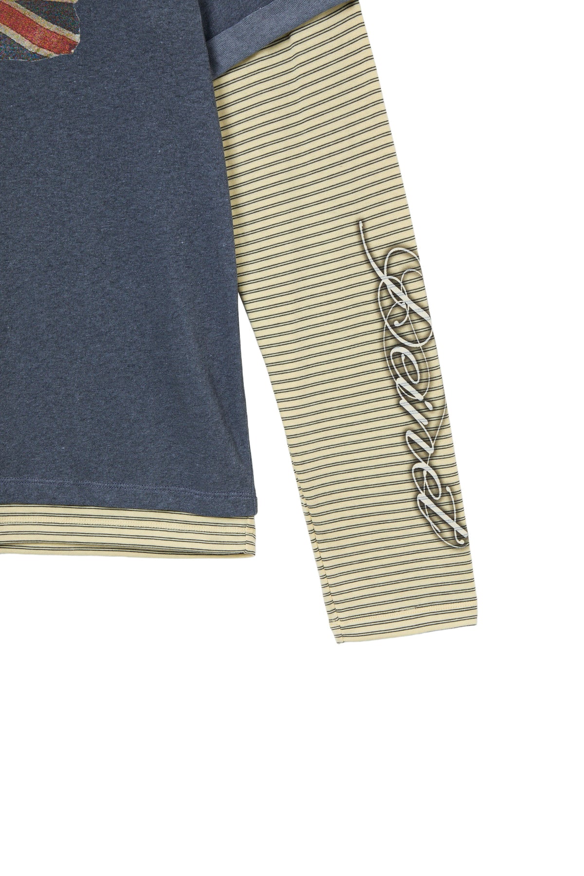 Deinet - Layered Vintage Long Sleeve (Navy) product image 5 | TRAB K-Fashion Australia