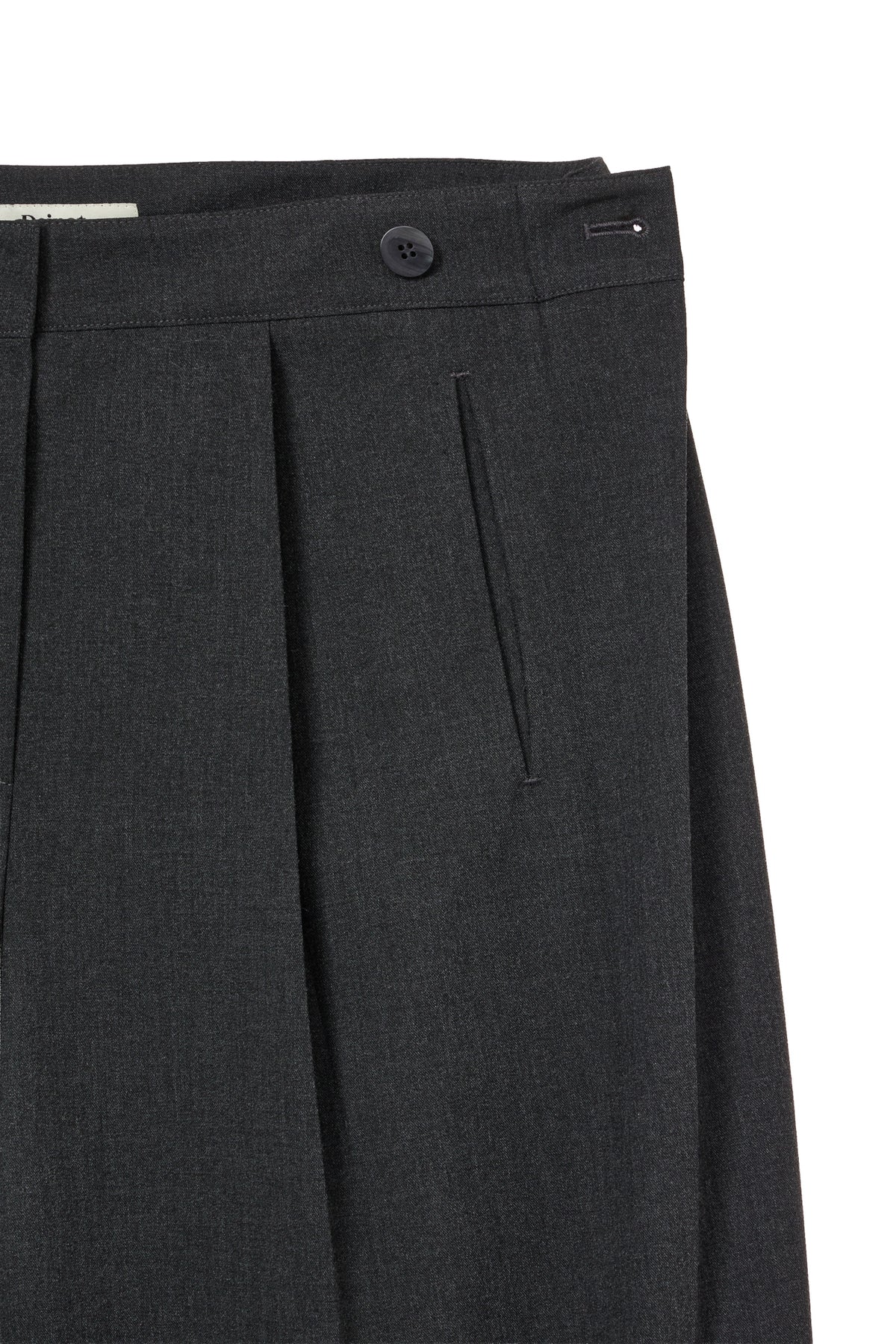 Deinet - Wrap-Front Trousers (Charcoal) product image 4 | TRAB K-Fashion Australia