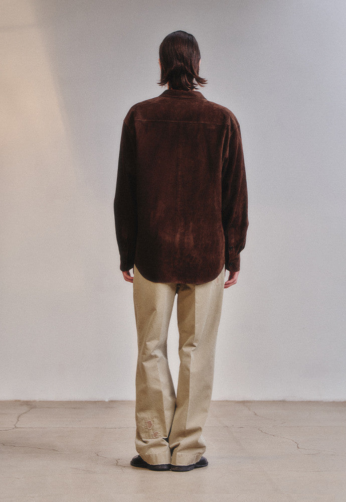 Art if acts - Goat Suede Shirt (Whiskey) product image 4 | TRAB K-Fashion Australia