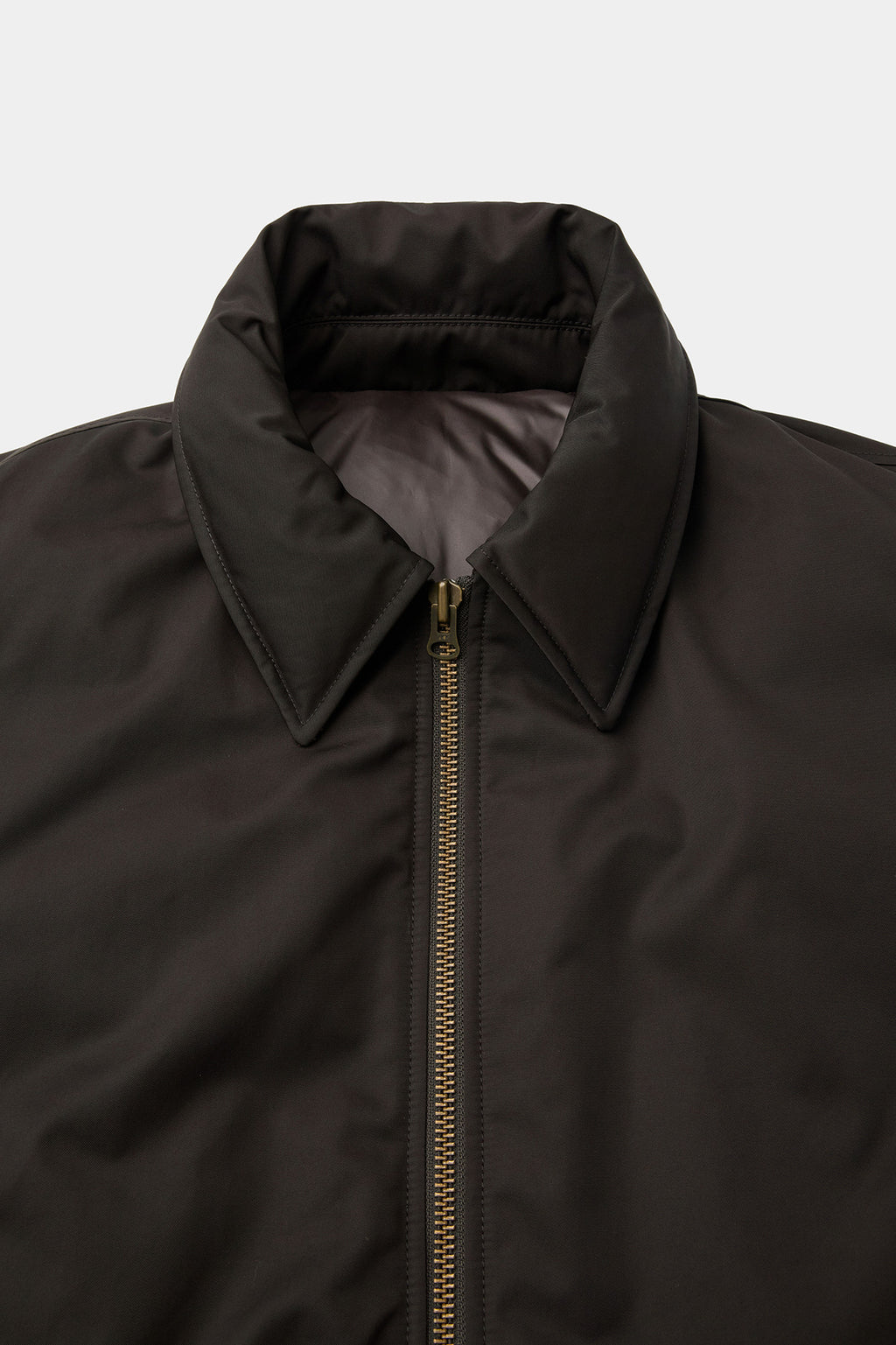 Coor - Collar Neck Down Puffer (Dark Brown) product image 5 | TRAB K-Fashion Australia
