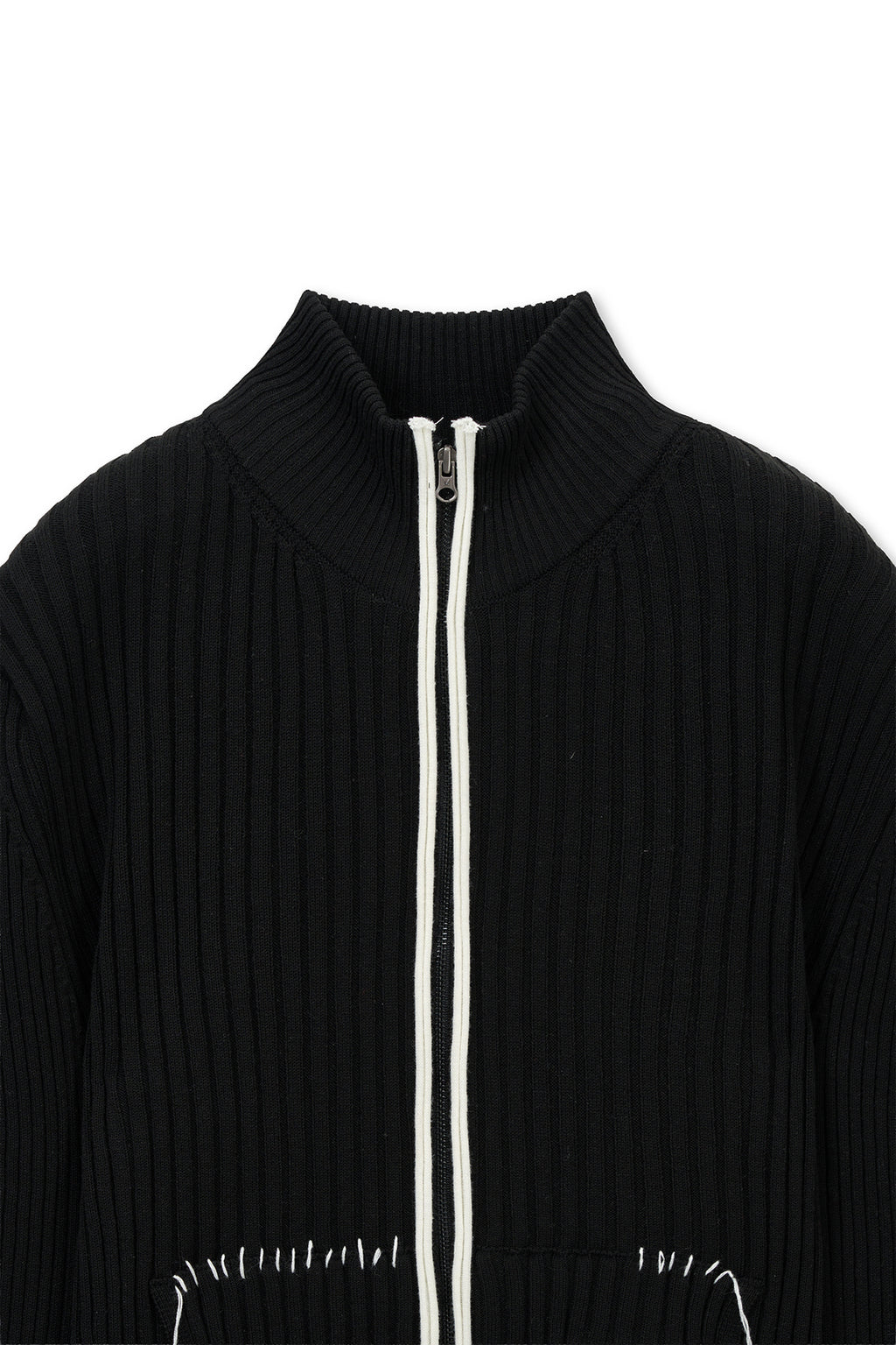 Matin Kim - Handcraft Slim Fit Cardigan (Black) product image 3 | TRAB K-Fashion Australia