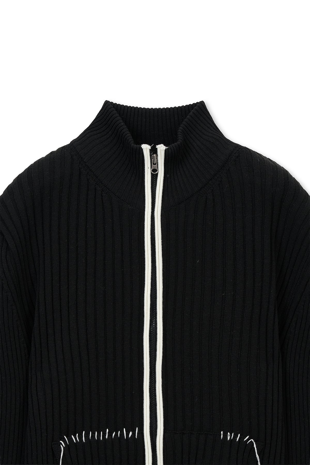 Matin Kim - Handcraft Slim Fit Cardigan (Black) product image 3 | TRAB K-Fashion Australia