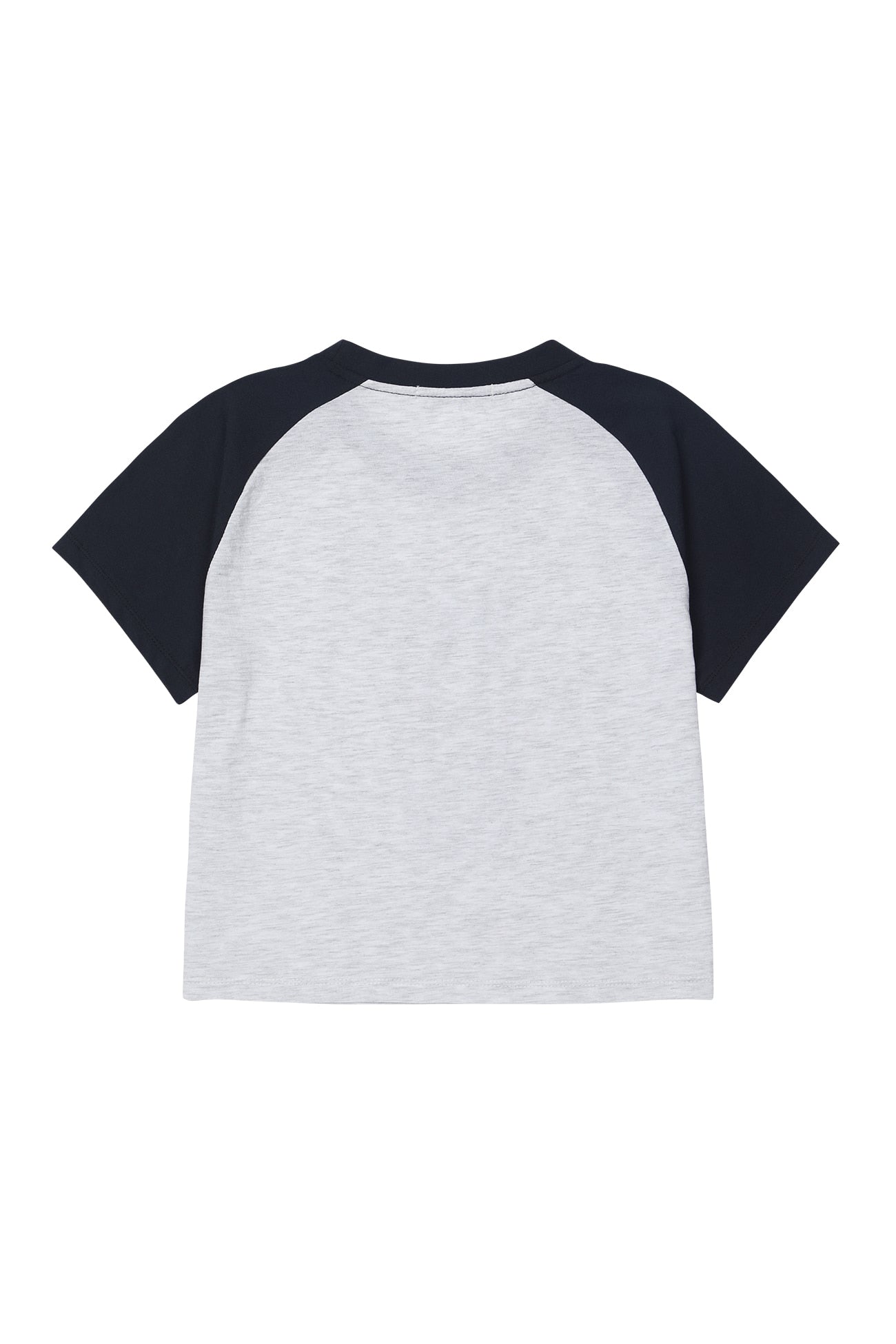 Deinet - Raglan Slim T-Shirt (Melange White) product image 10 | TRAB K-Fashion Australia