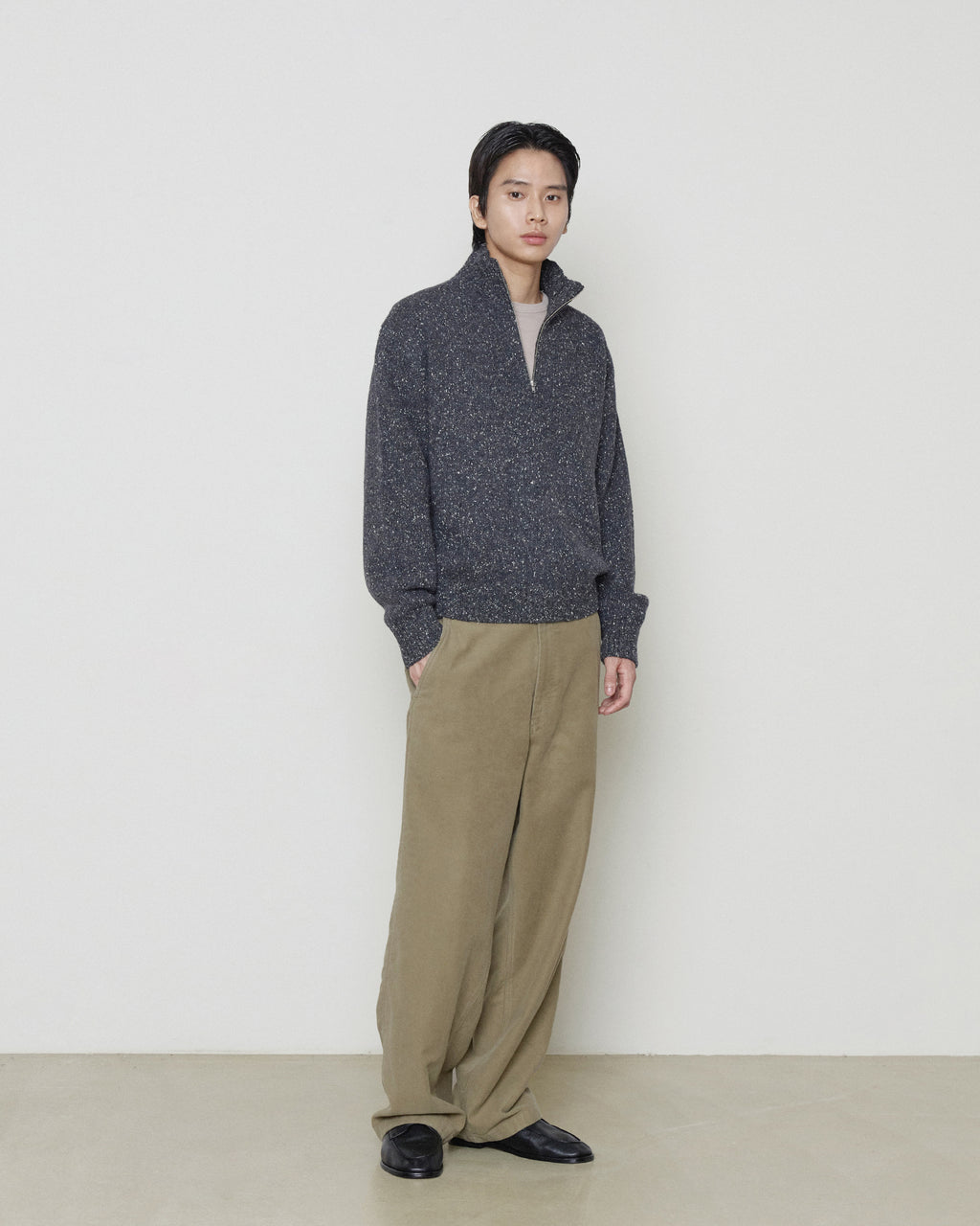Brownyard - Moleskin French Work Pants (Khaki) product image 1 | TRAB K-Fashion Australia