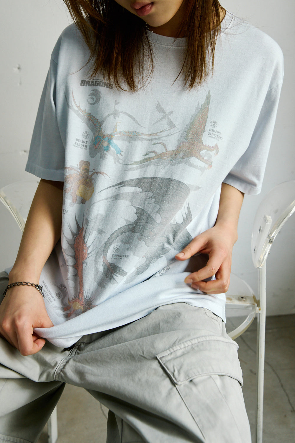 Hatchingroom - Dragons Tee Light (Grey) product image 11 | TRAB K-Fashion Australia