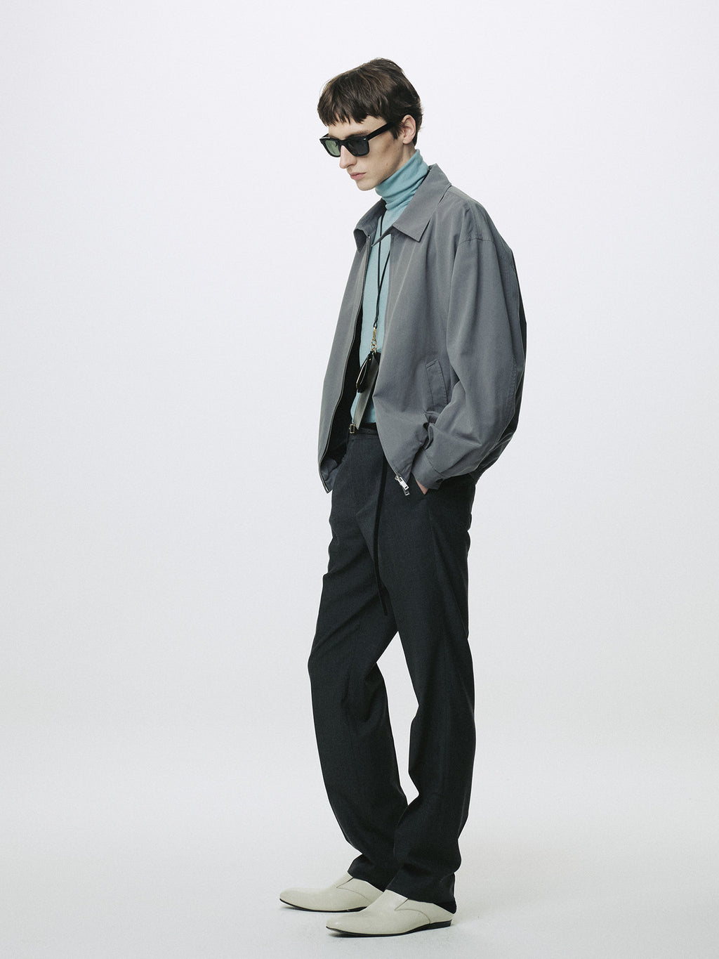 Tonywack - Signature Tailored Trousers (Grey) product image 7 | TRAB K-Fashion Australia