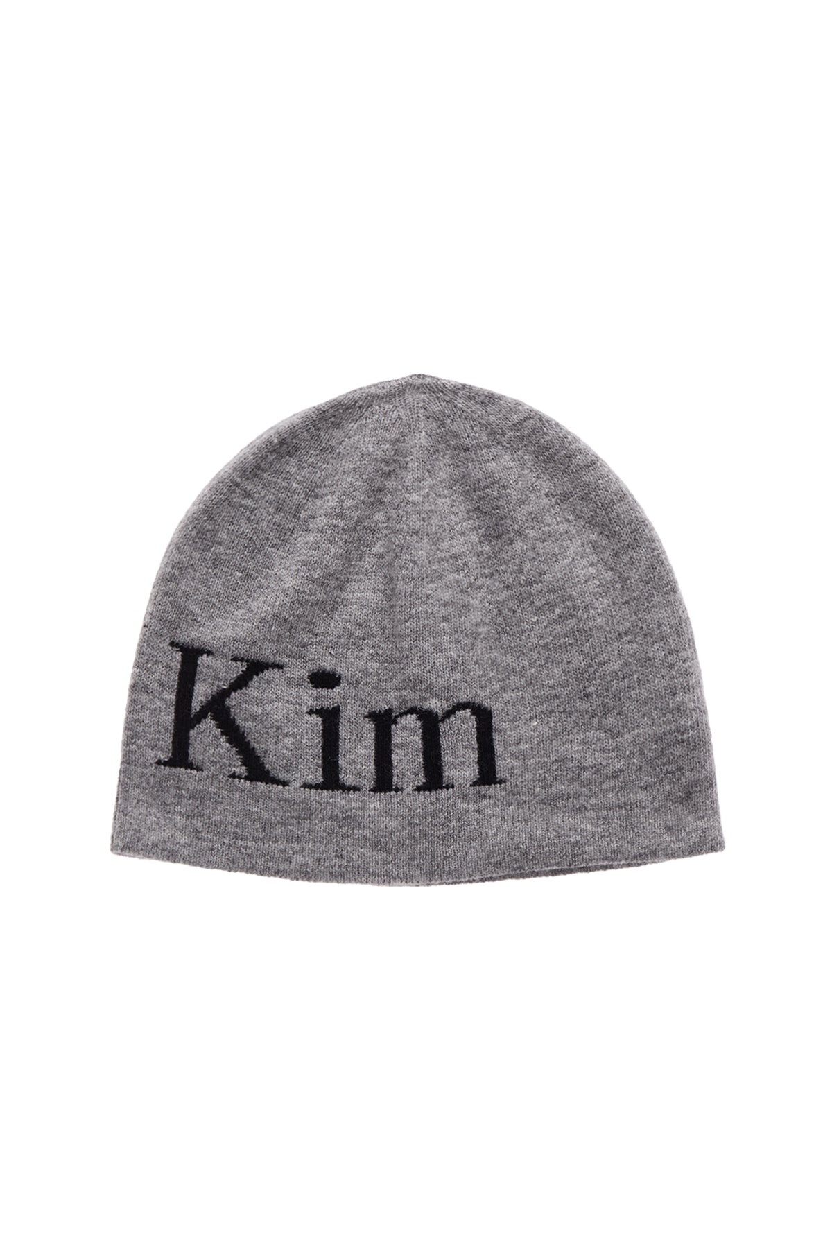 Matin Kim - Logo Jacquard Short Beanie (Grey) product image 9 | TRAB K-Fashion Australia