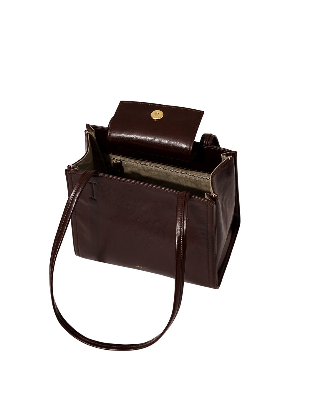 Stand Oil - Oblong bag Mini (Maroon) product image 8 | TRAB K-Fashion Australia
