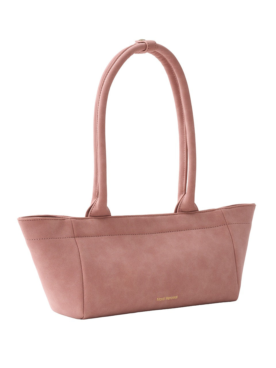 Mardi Mercredi - Suede East West Bag (Pink) product image 1 | TRAB K-Fashion Australia