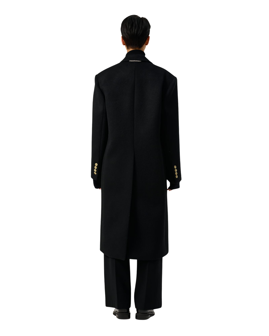 Kimhe Kim - Bi Color Double Breasted Coat (Black/Ivory) product image 20 | TRAB K-Fashion Australia
