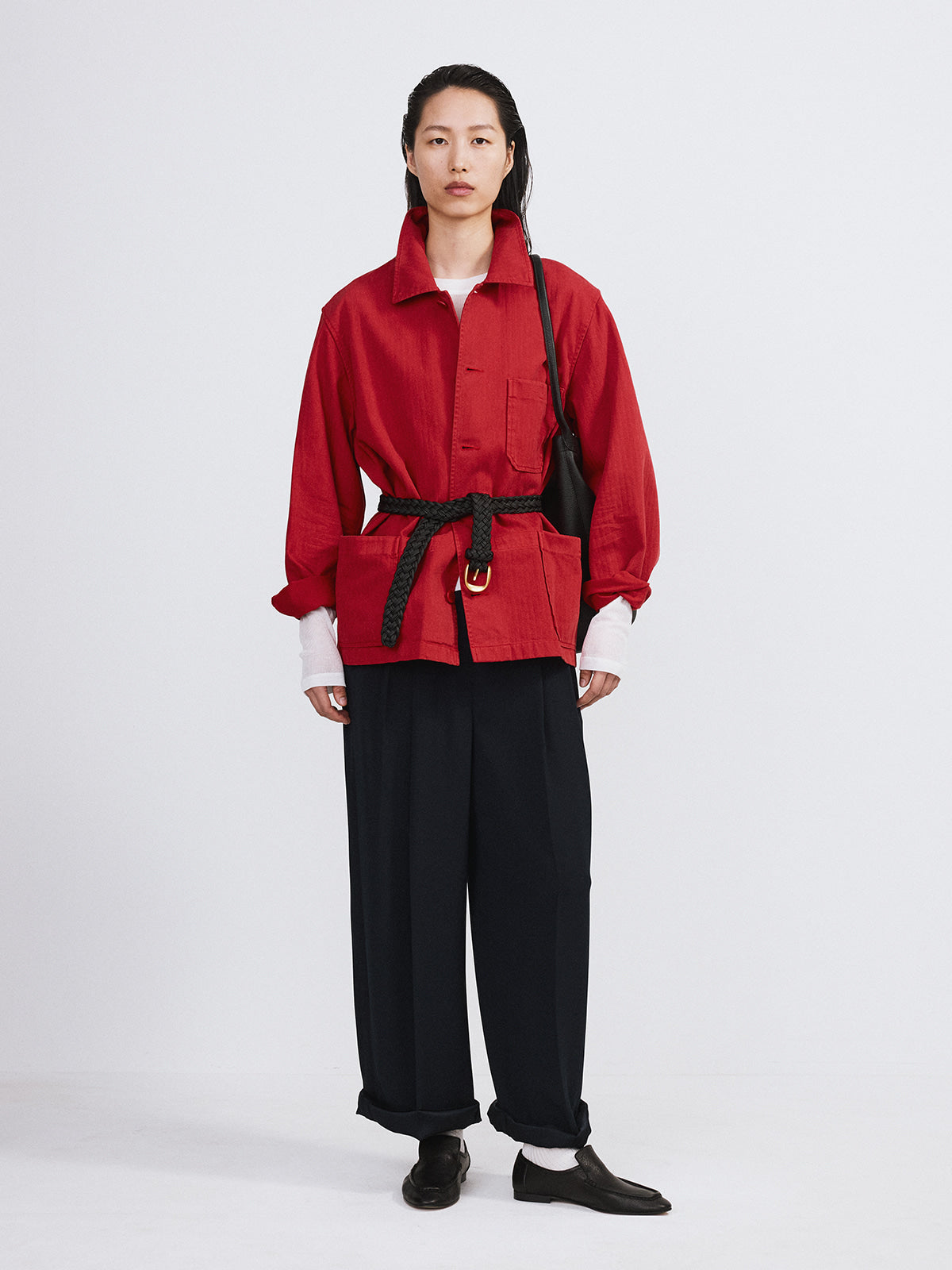 Recto - Garment Dyed Work Jacket (Red) product image 2 | TRAB K-Fashion Australia