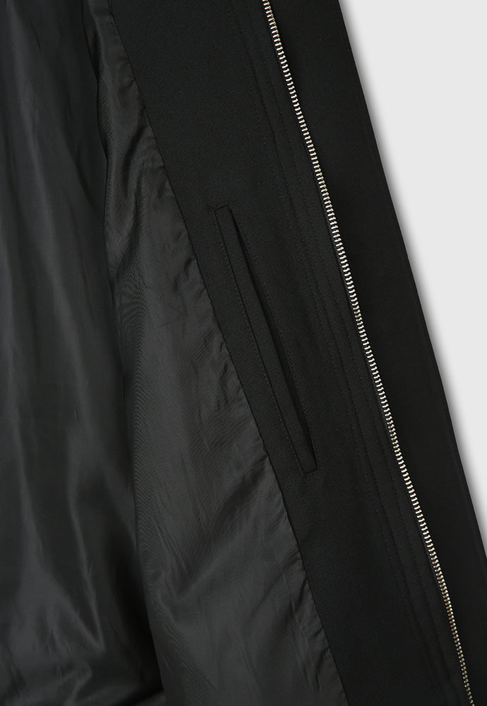 Tonywack - Hard Twist Wool Twill Gun Flap Blouson Jacket (Black) product image 15 | TRAB K-Fashion Australia