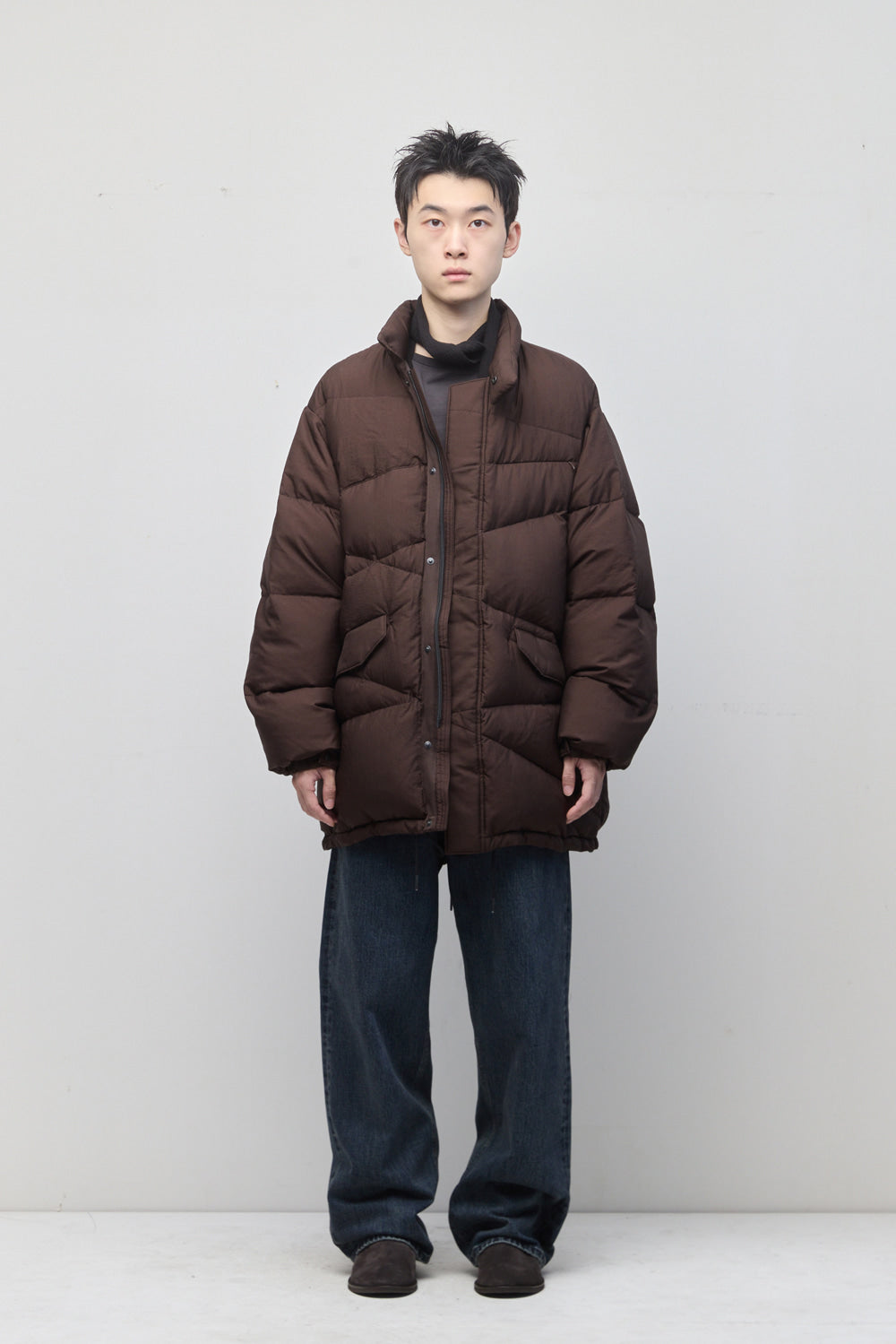 Hatchingroom - Mil-Puffer Parka (Burgundy) product image 11 | TRAB K-Fashion Australia