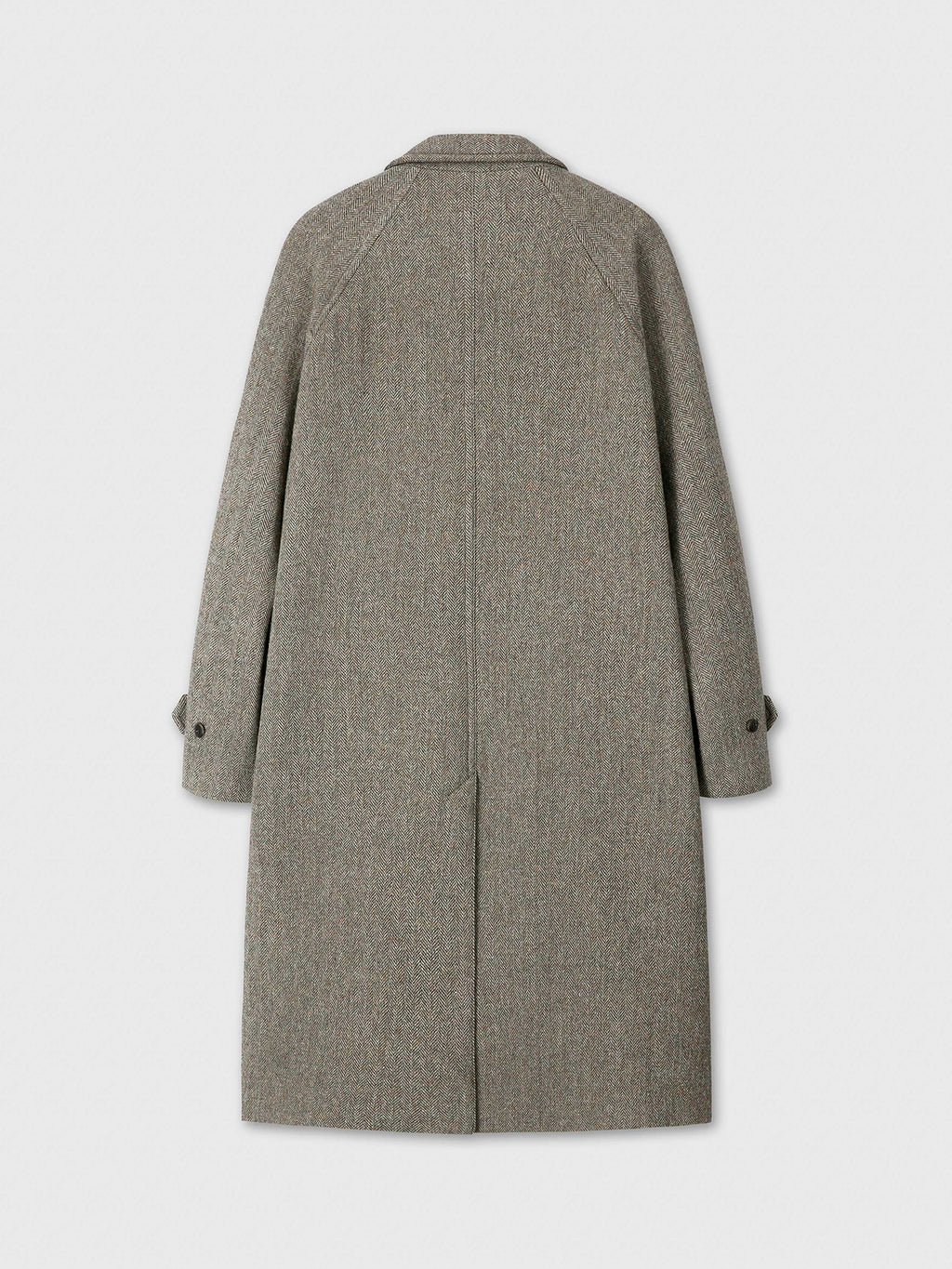 Tonywack - Herringbone Wool Raglan Overcoat (Patina Taupe) product image 10 | TRAB K-Fashion Australia