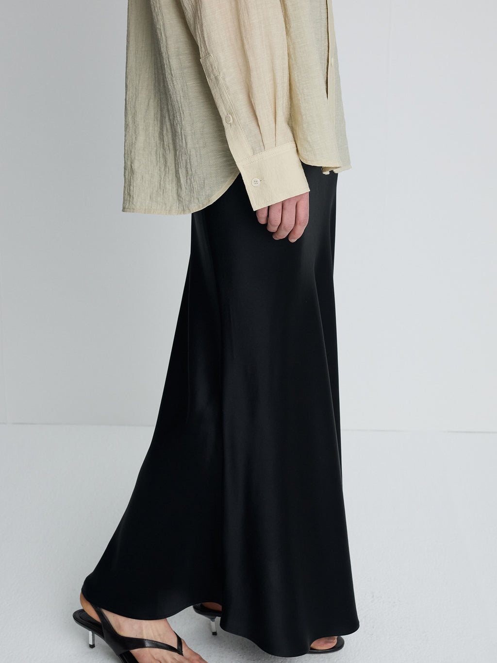 Tonywack - Linen Relaxed Fit Shirt (Beige) product image 5 | TRAB K-Fashion Australia