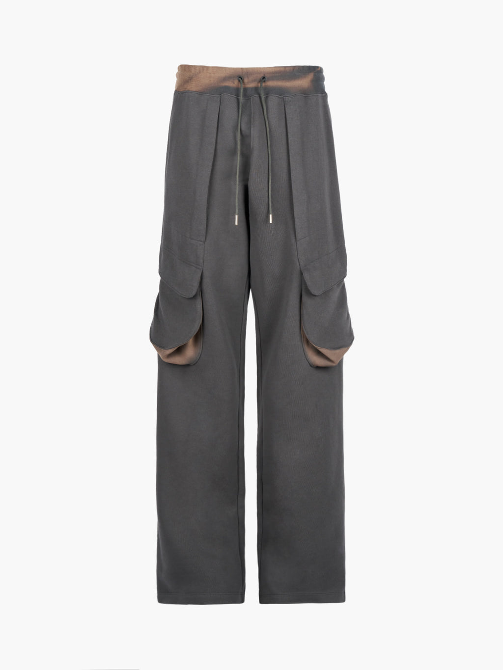 Jiyong Kim - Sun-Bleached Draped Pocket Sweatpants (Grey) product image 5 | TRAB K-Fashion Australia