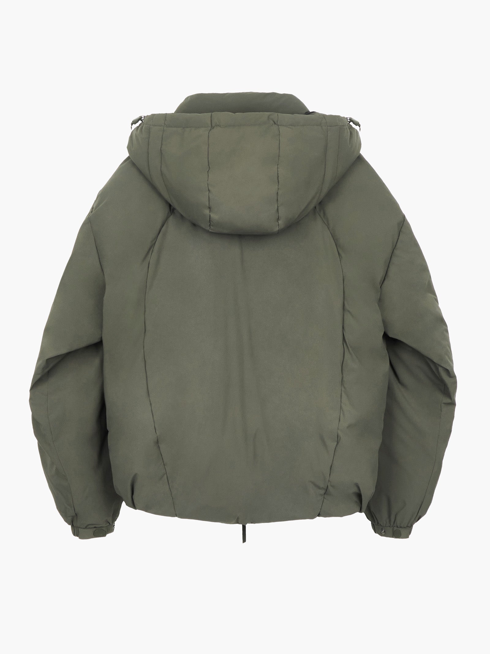 Jiyong Kim - Twisted Down Jacket (Dark Green) product image 15 | TRAB K-Fashion Australia