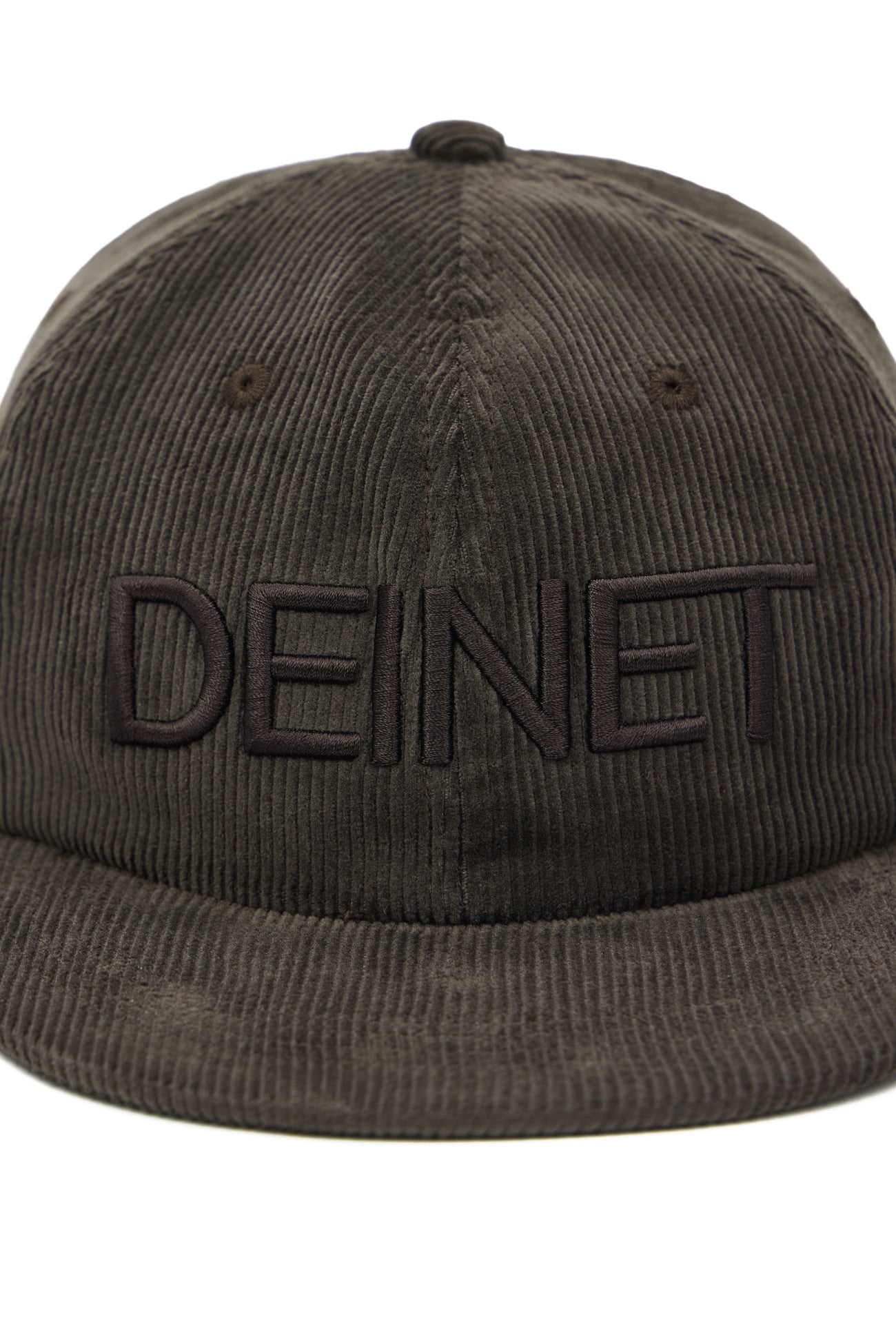 Deinet - Deinet Corduroy Logo Cap (Brown) product image 4 | TRAB K-Fashion Australia