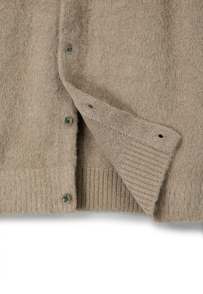 Art if acts - Fair Isle Mohair Cardigan (Wood) product image 10 | TRAB K-Fashion Australia