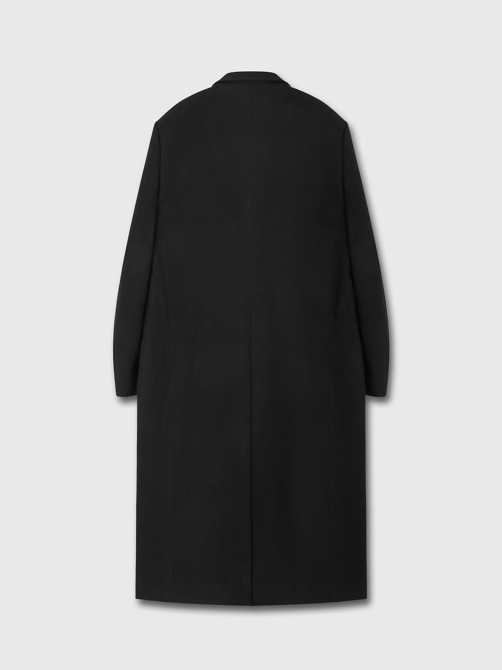 Tonywack - Wool And Cashmere Double-Breasted Coat (Black) product image 12 | TRAB K-Fashion Australia