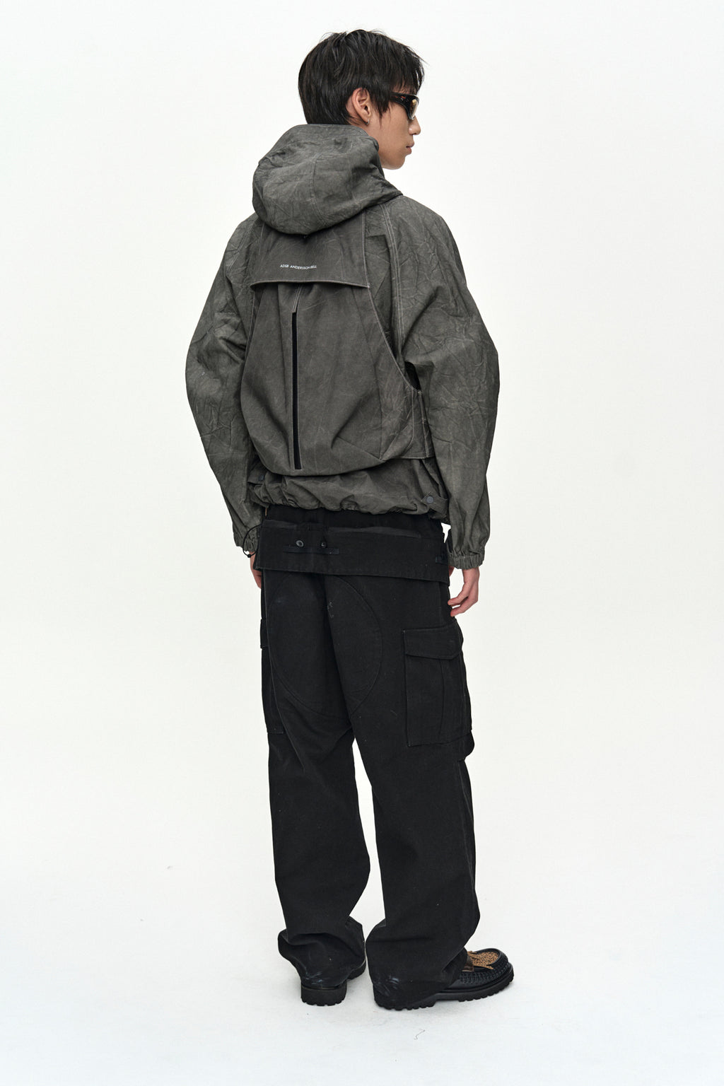 Andersson Bell - Tie-Dyed Vest Backpack (Anthracite) product image 5 | TRAB K-Fashion Australia