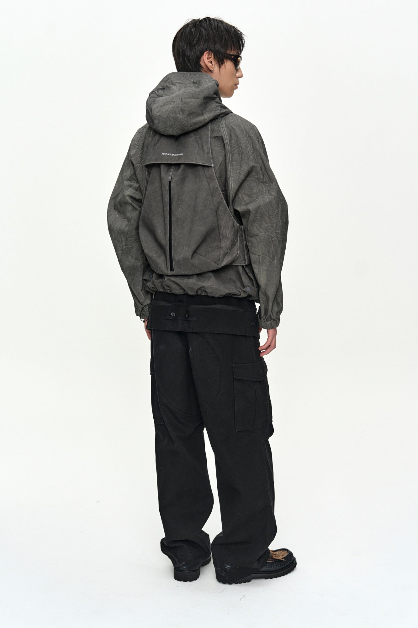 Andersson Bell - Tie-Dyed Vest Backpack (Anthracite) product image 5 | TRAB K-Fashion Australia